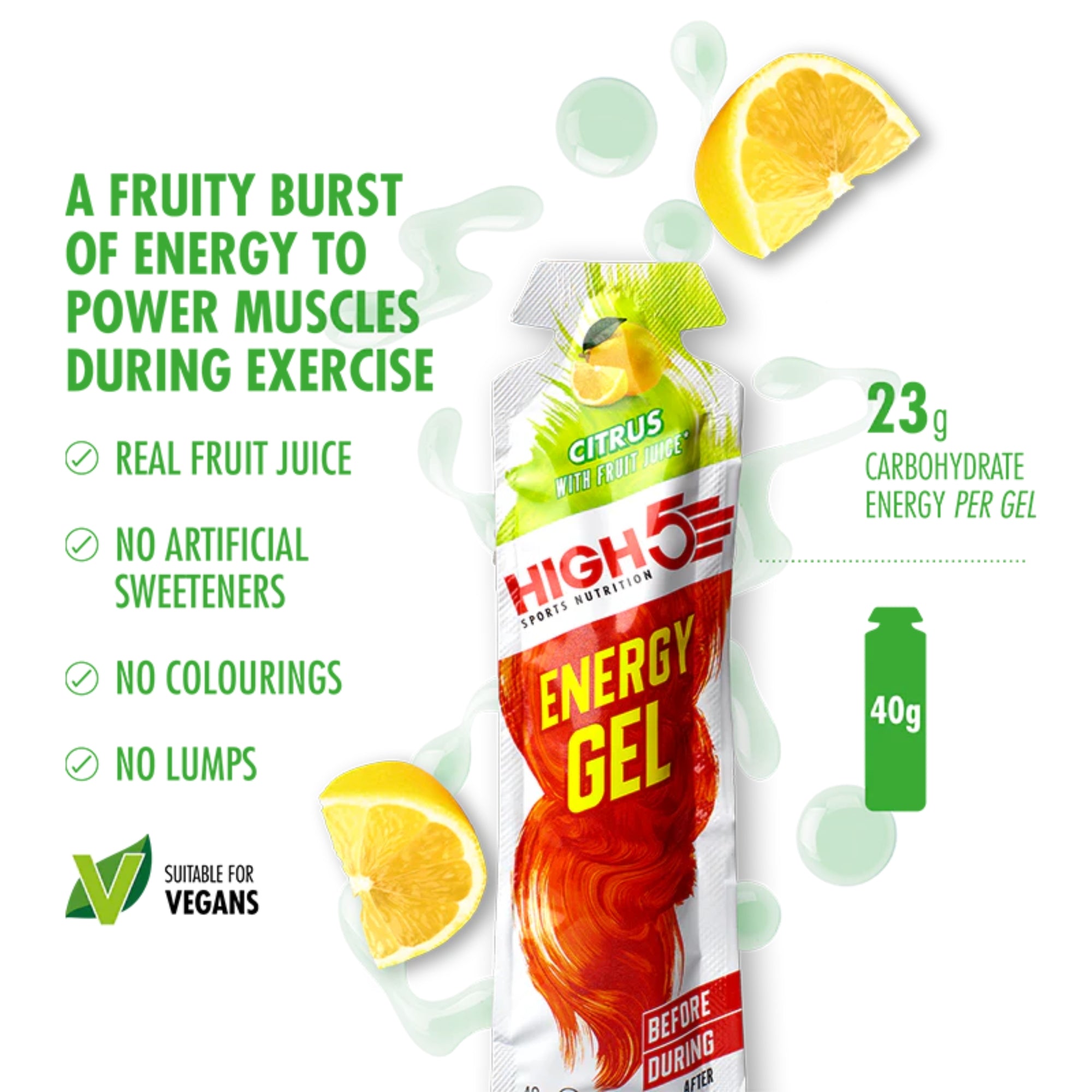 HIGH5 Energy Gel Probierpackung | 8 Gels