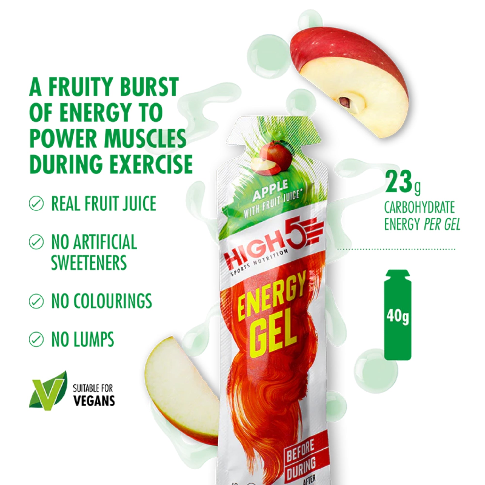 HIGH5 Energy Gel Probierpackung | 8 Gels