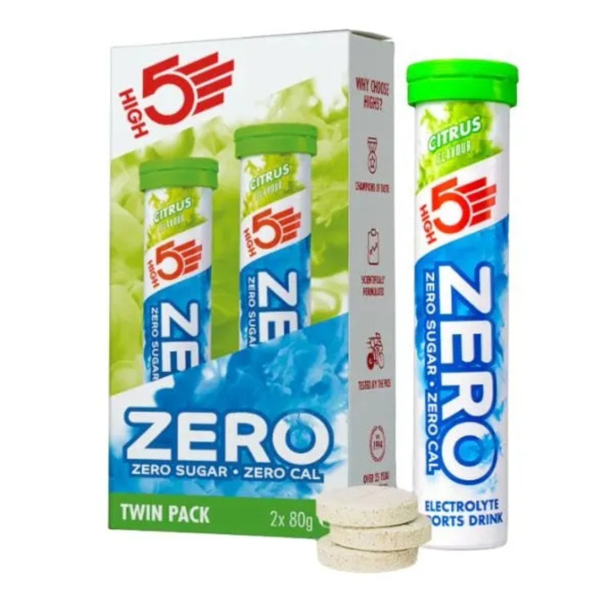 ZERO Elektrolyten Bruistabletten | HIGH5