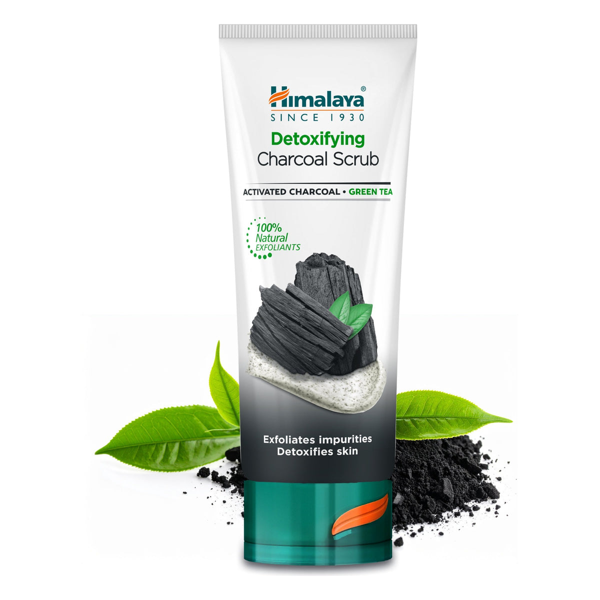 Detoxifying Charcoal Face Scrub - 75 ml - Himalaya