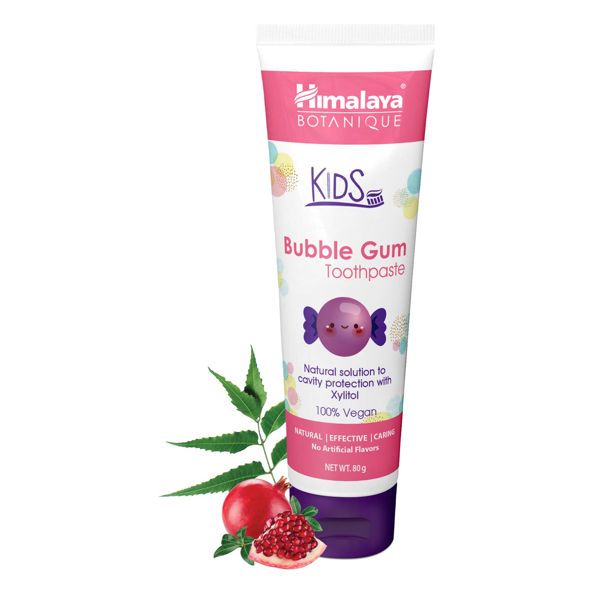 Kids Bubble Gum Toothpaste - 80 g - Himalaya