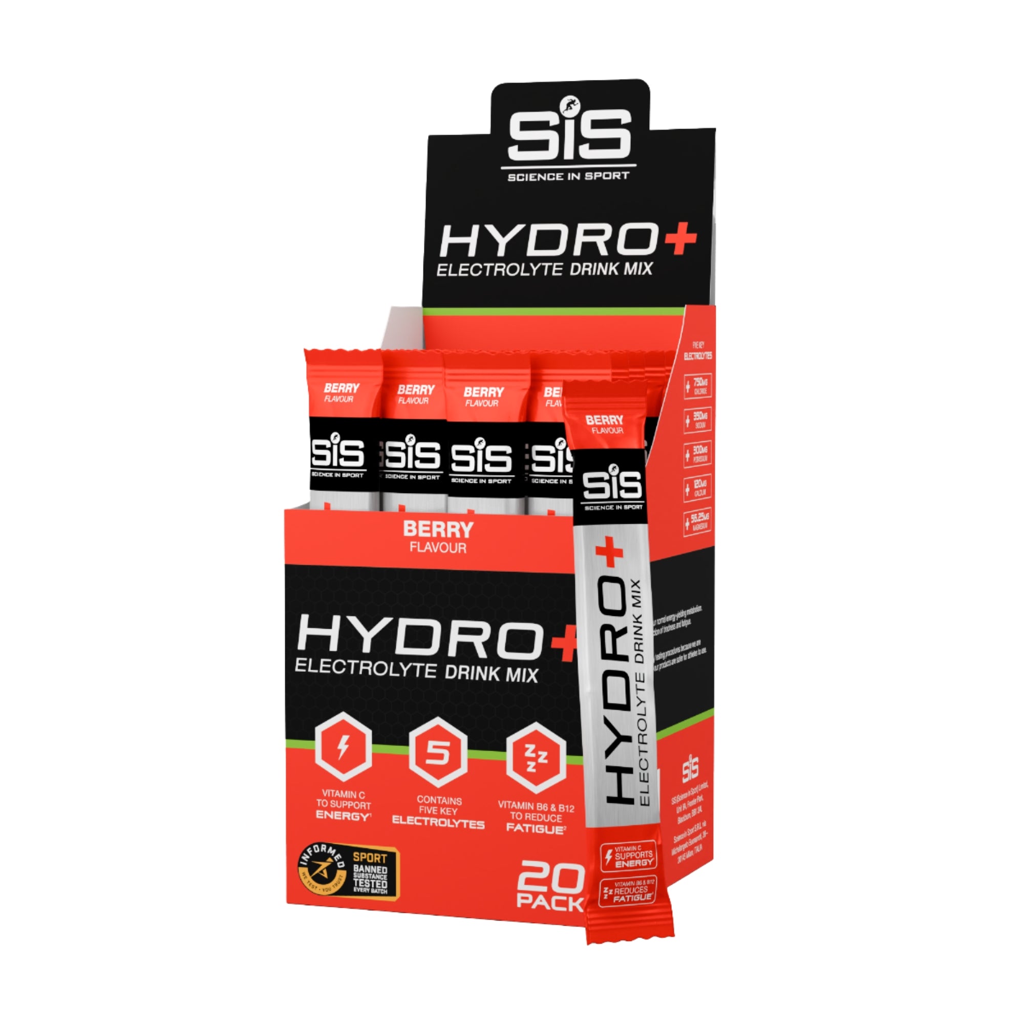 Berry Hydro+ 20-pack SIS