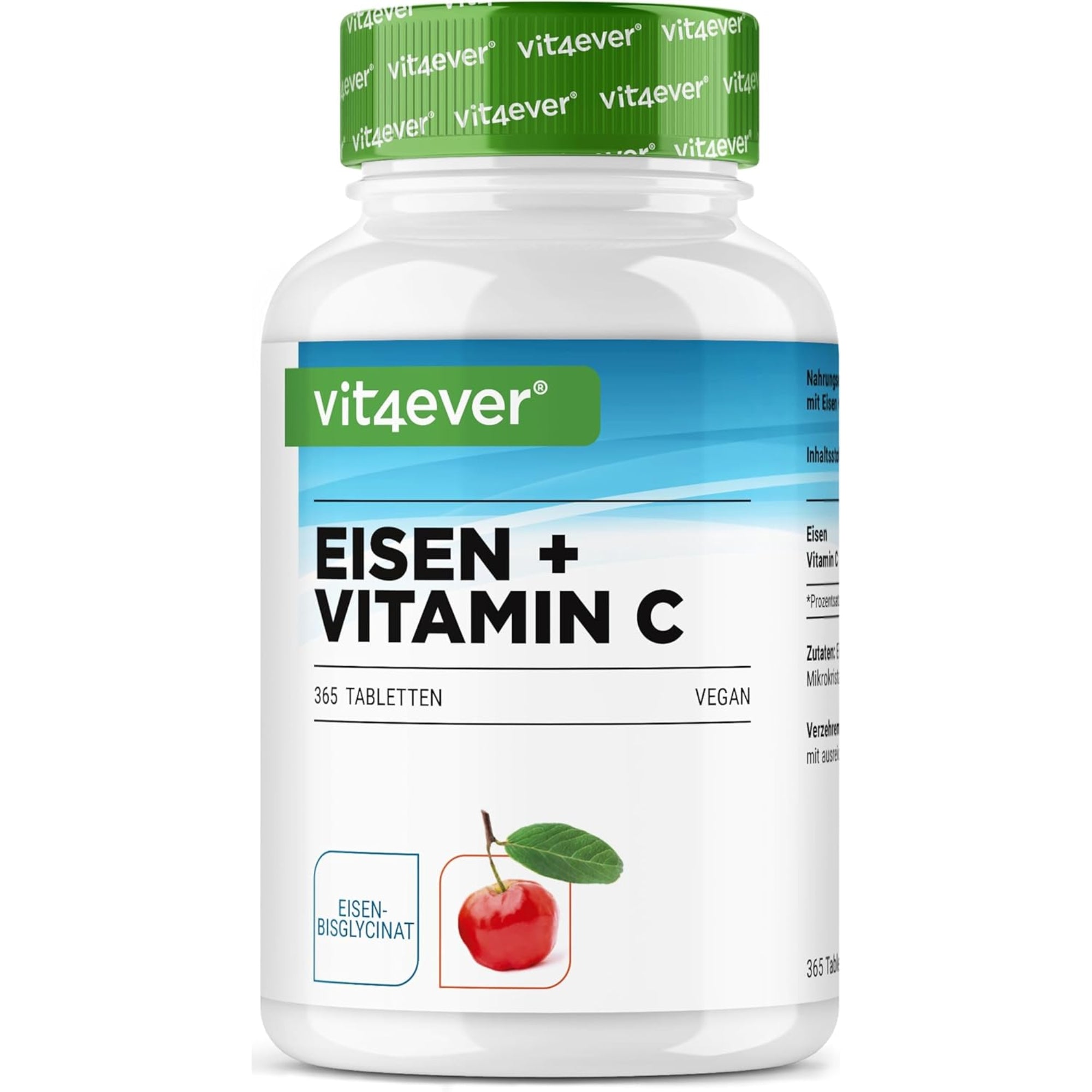 Ijzer + Vitamine C Vit4ever