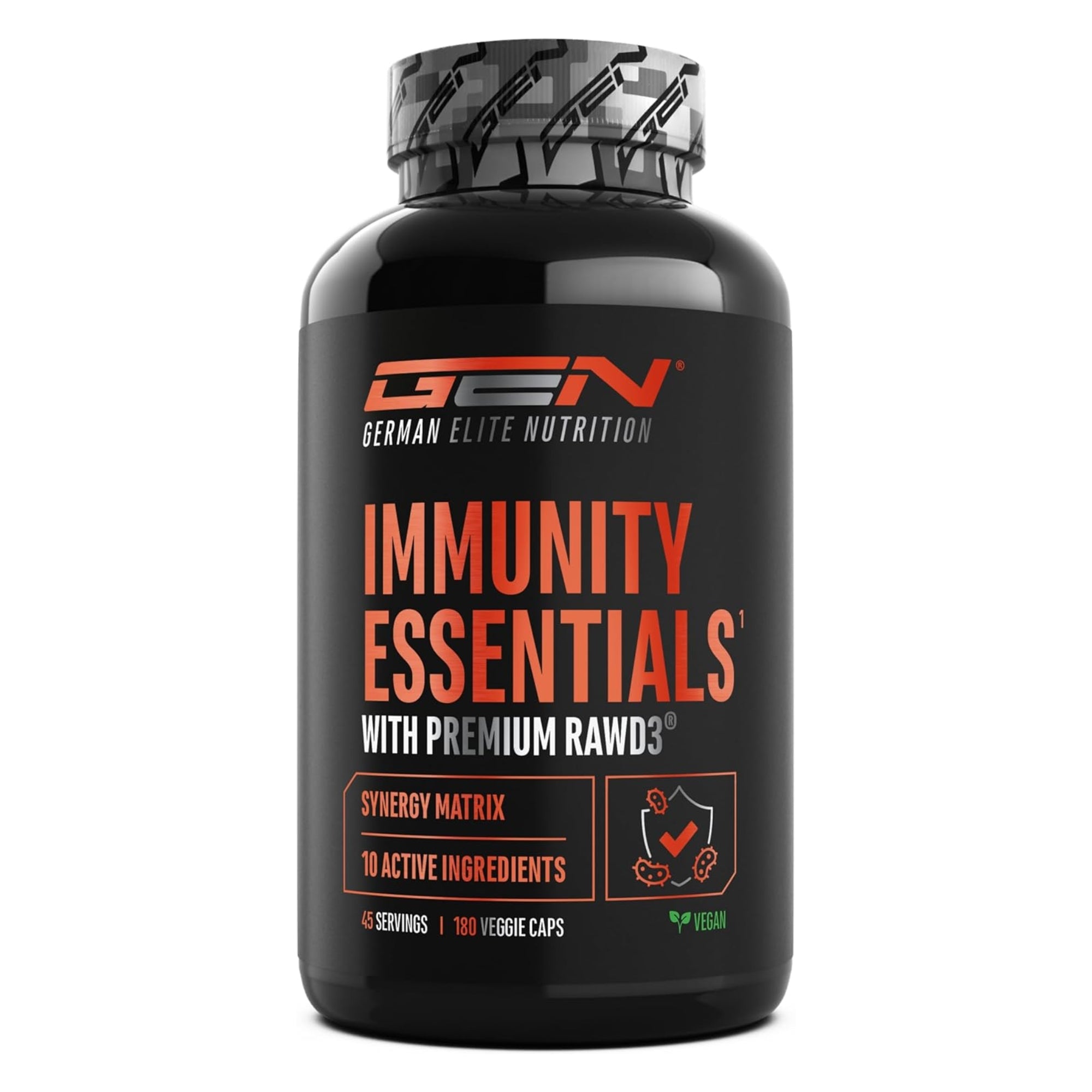 Immunity Essentials (Immuun Ondersteuningsformule) | 180 capsules | German Elite Nutrition