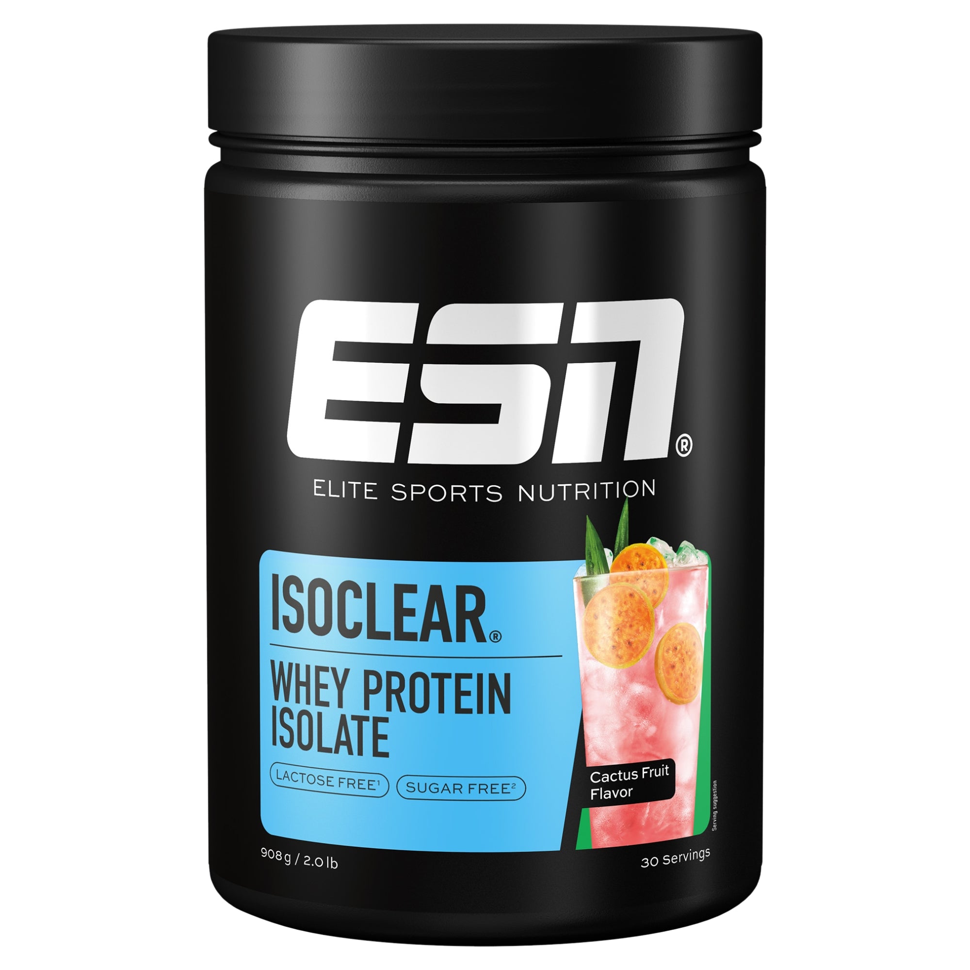 ESN Isoclear Cactus Fruit 908 gram - whey isolaat eiwitlimonade suikervrij en lactosevrij kopen in Nederland en België