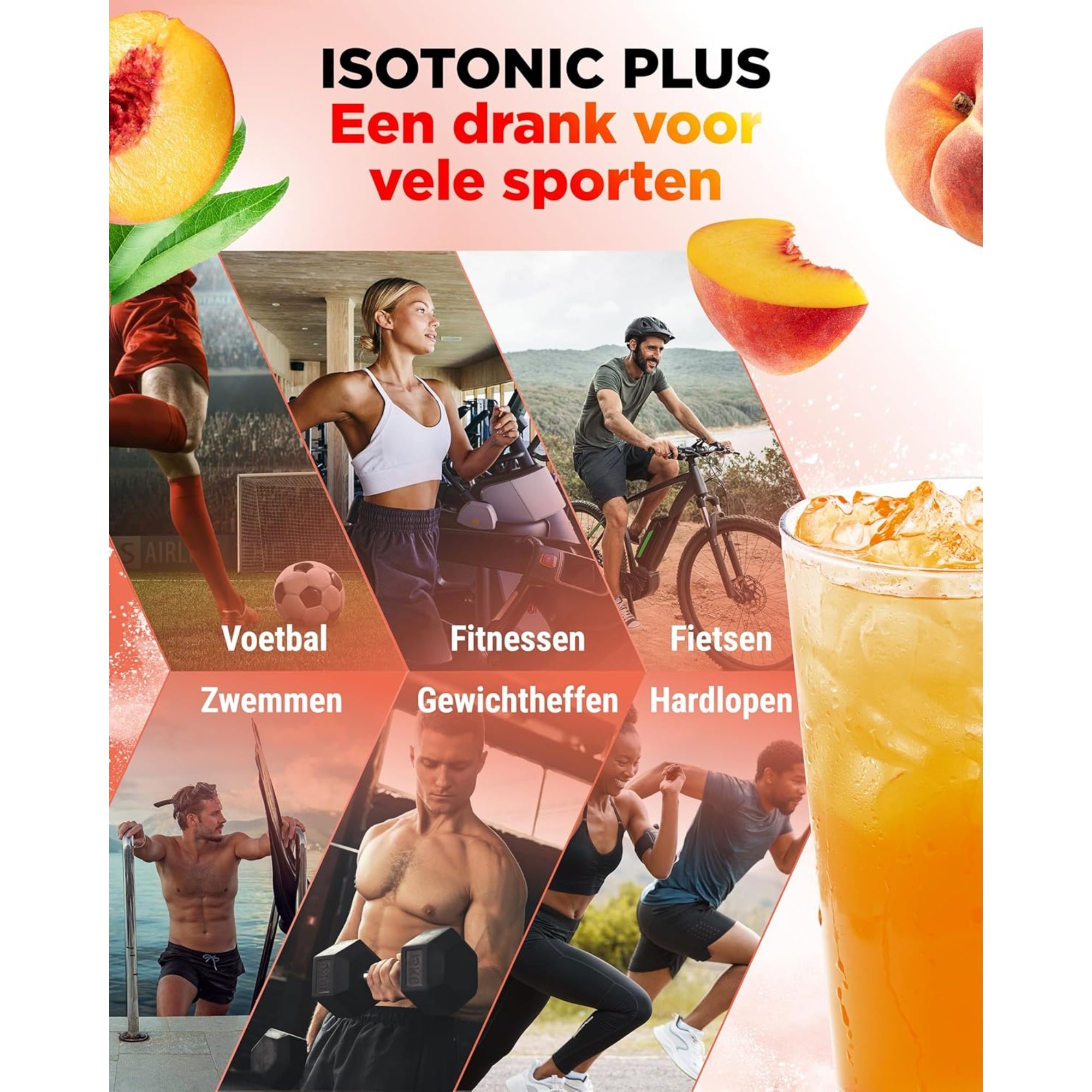 Isotonic Plus Hydration & Recovery Drink (Elektrolytcomplex + B-vitamines) | 1050 g | Vit4ever