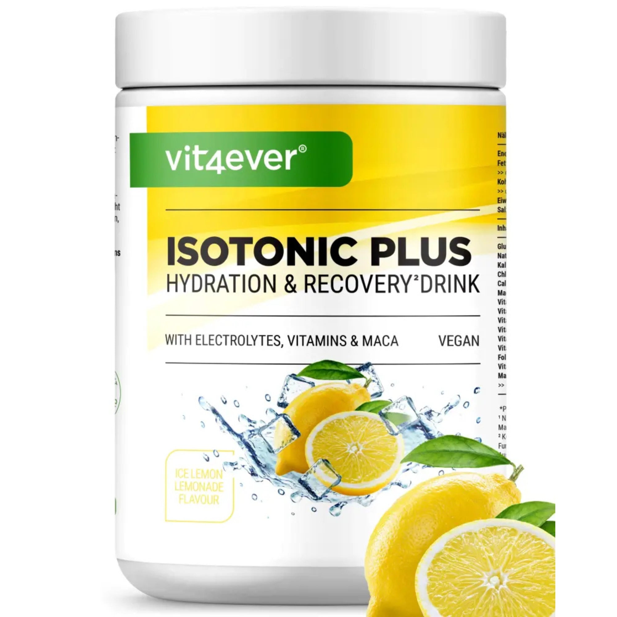 Isotonic Plus Hydration & Recovery Drink (Elektrolytcomplex + B-vitamines) | 1050 g | Vit4ever