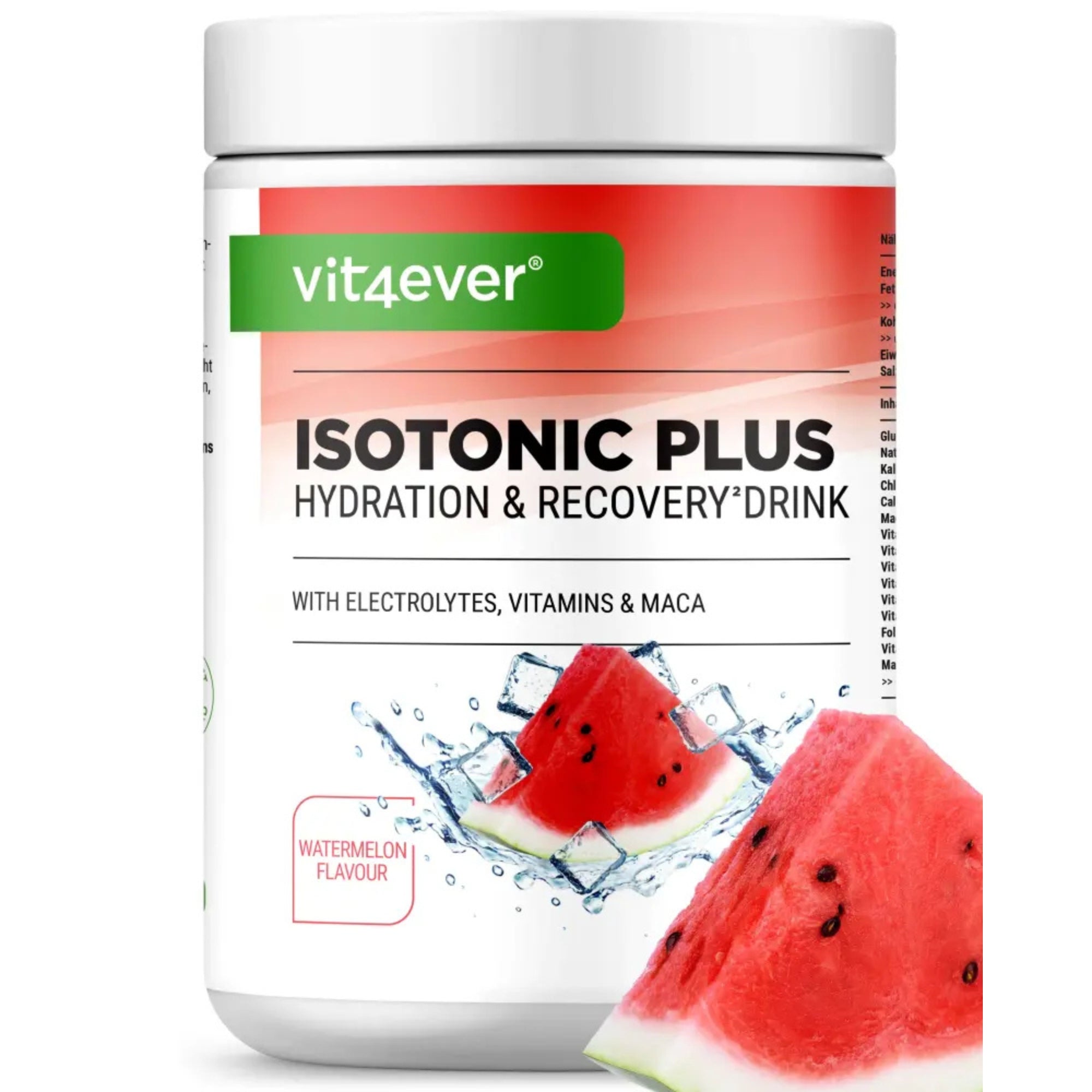 Isotonic Plus Hydration & Recovery Drink (Elektrolytcomplex + B-vitamines) | 1050 g | Vit4ever