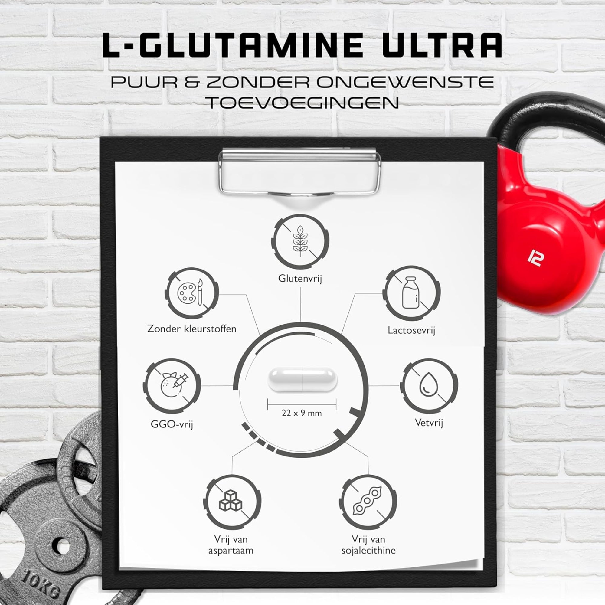L-glutamine ultra caps GMO's GEN