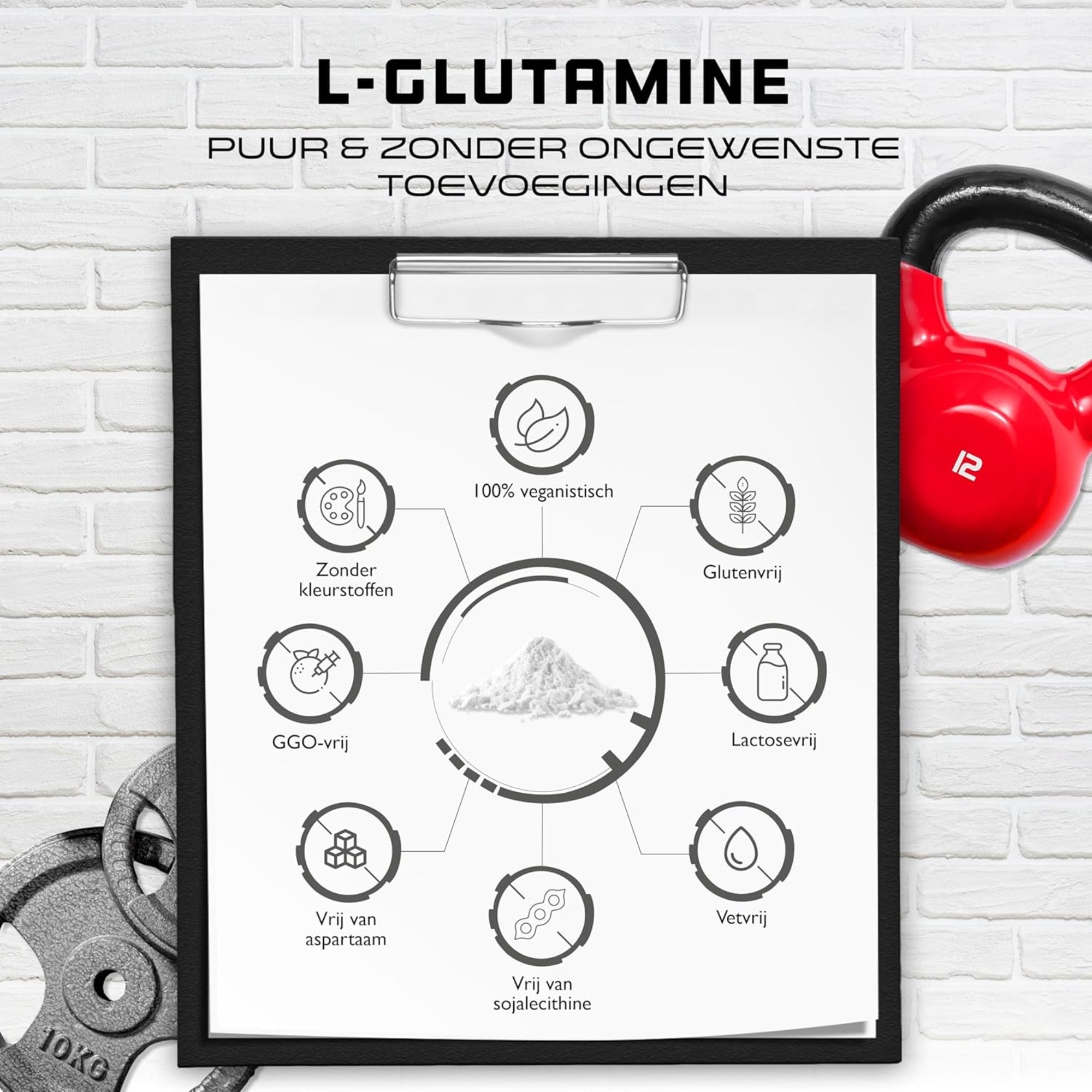 L-glutamine poeder GMO's GEN