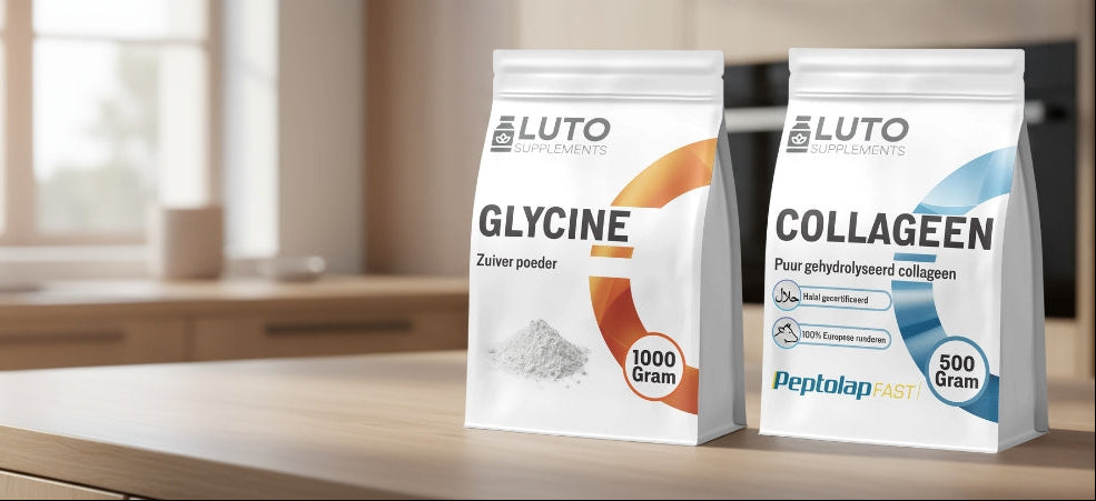 Glycine & Collageen LUTO Supplements Hoofd Pagina Banner