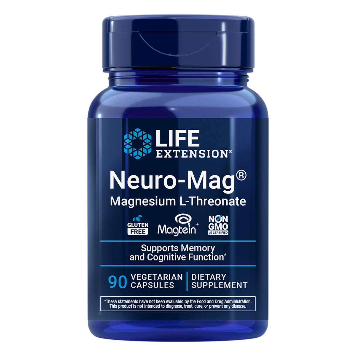 Neuro-Mag Magnesium L-Threonaat - 90 capsules - Life Extension