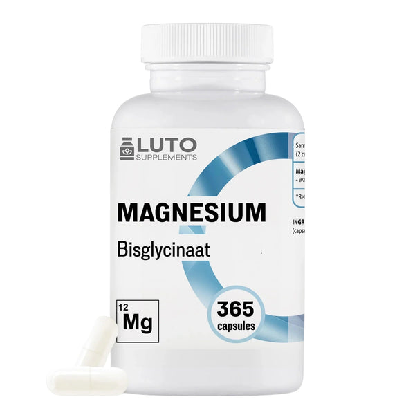 Magnesiumbisglycinat | 365 Kapseln | LUTO Supplements