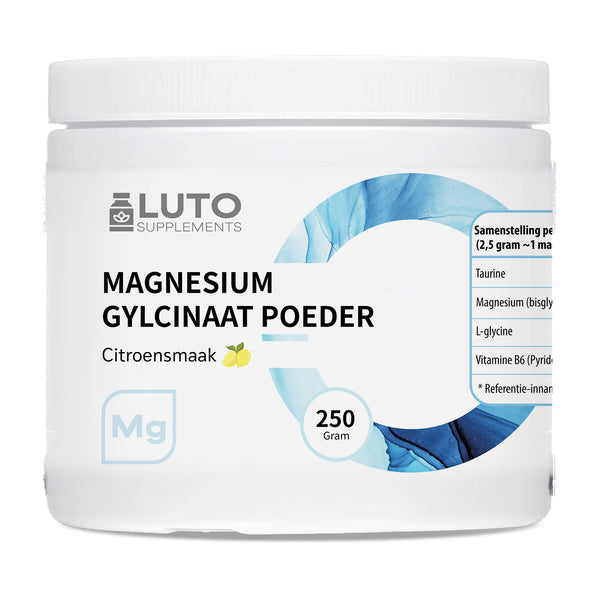 Magnesiumglycinat-Pulver | LUTO Supplements