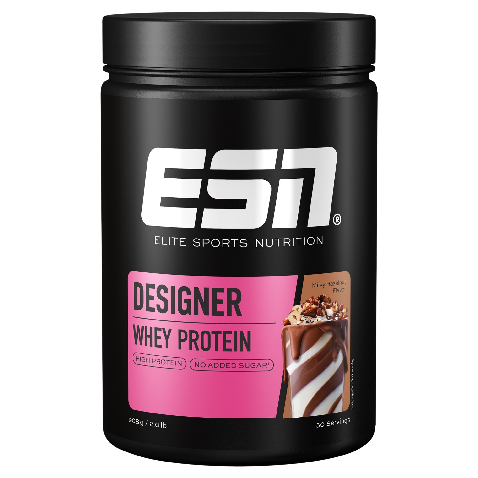 Designer Whey Protein Milky Hazelnut | 908 gram | ESN