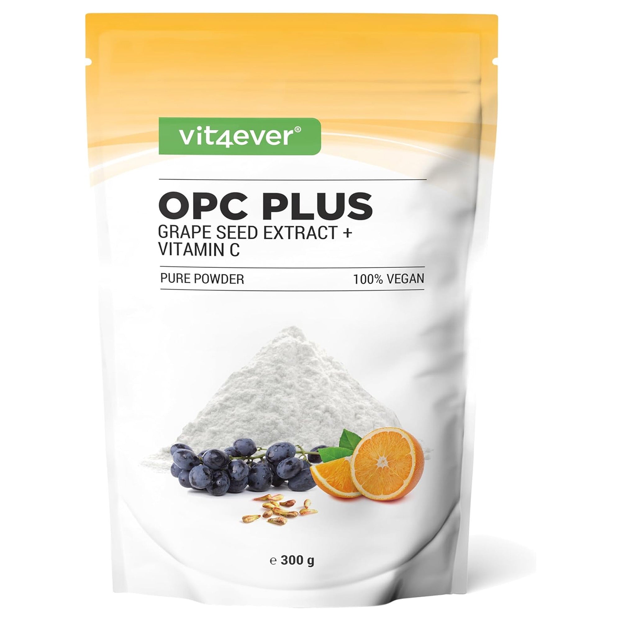 OPC Plus – De perfecte combinatie van druivenpitextract en vitamine C