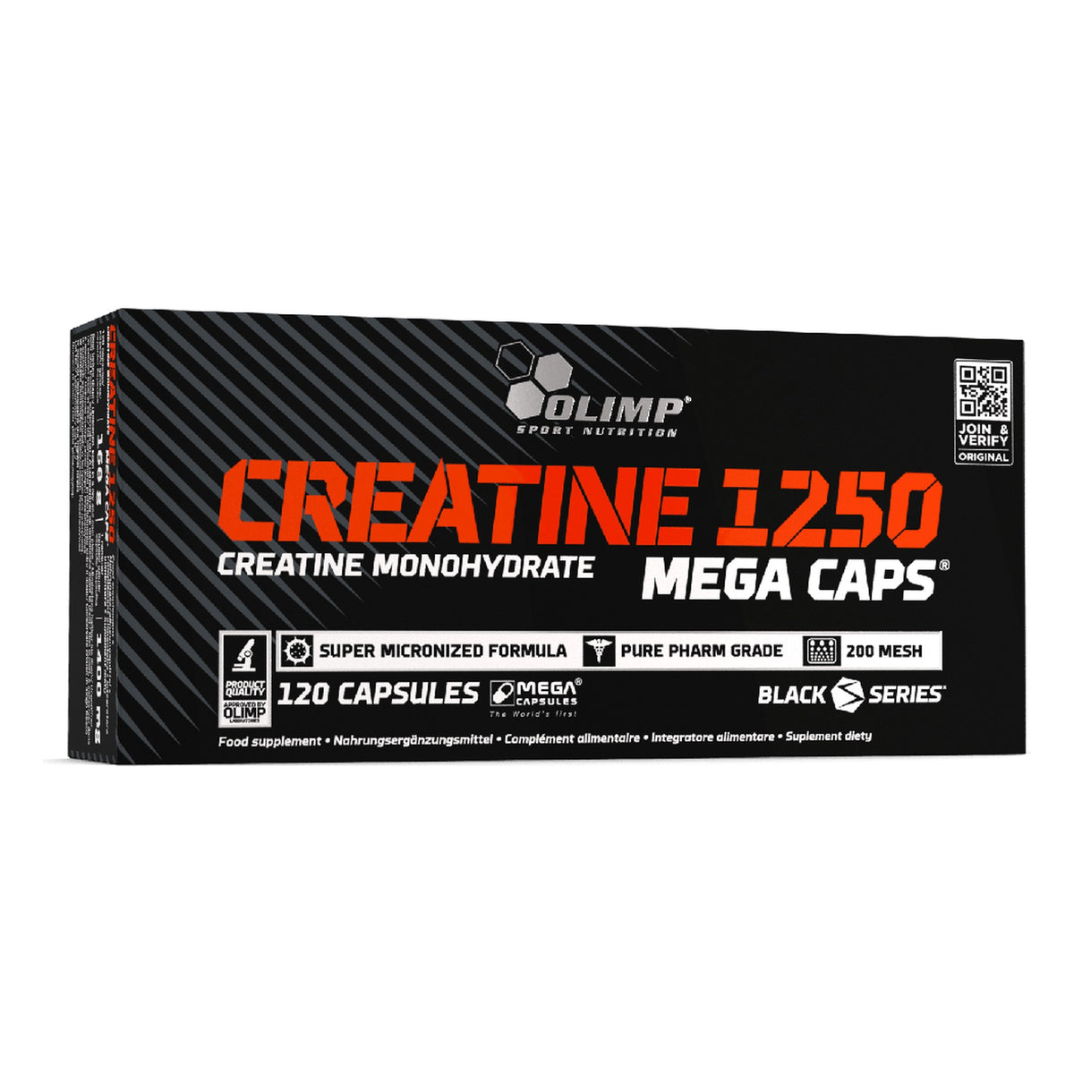 Creatine 1250 Mega Caps - 120 capsules - Olimp Sport Nutrition