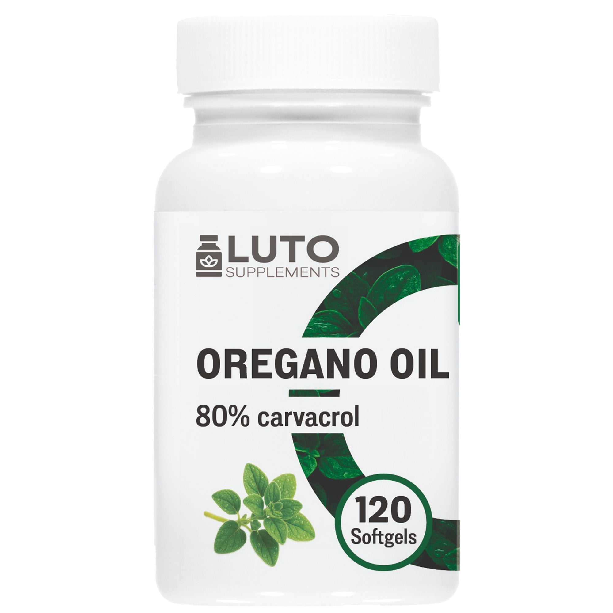 Oregano olie 150 mg 80% Carvacrol | 120 capsules | LUTO Supplements