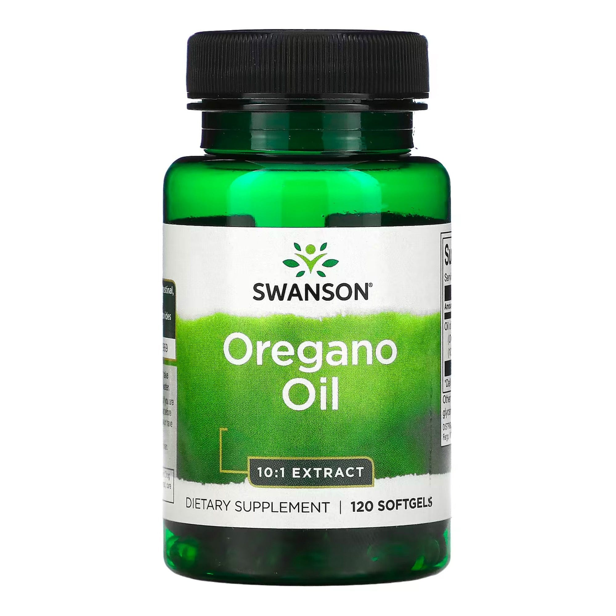 Oregano-olie Extract 10:1 (Origanum vulgare) 150mg | 120 softgels | Swanson