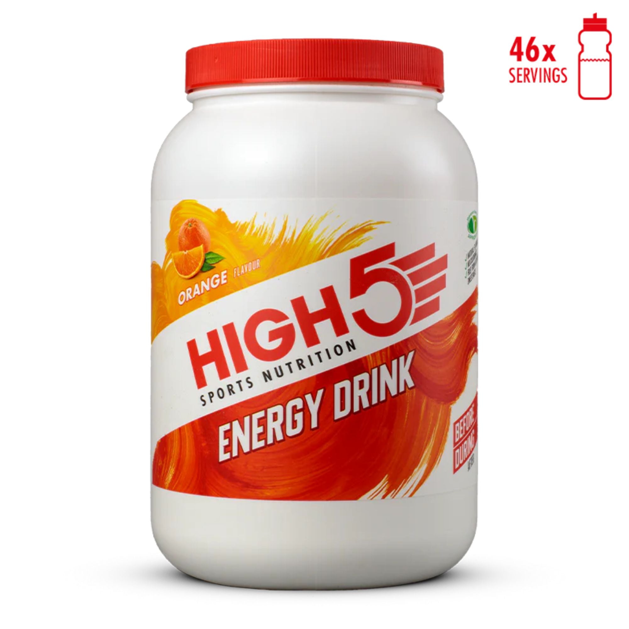 HIGH5 Energy Drink Orange | Koolhydraat-elektrolytenpoeder
