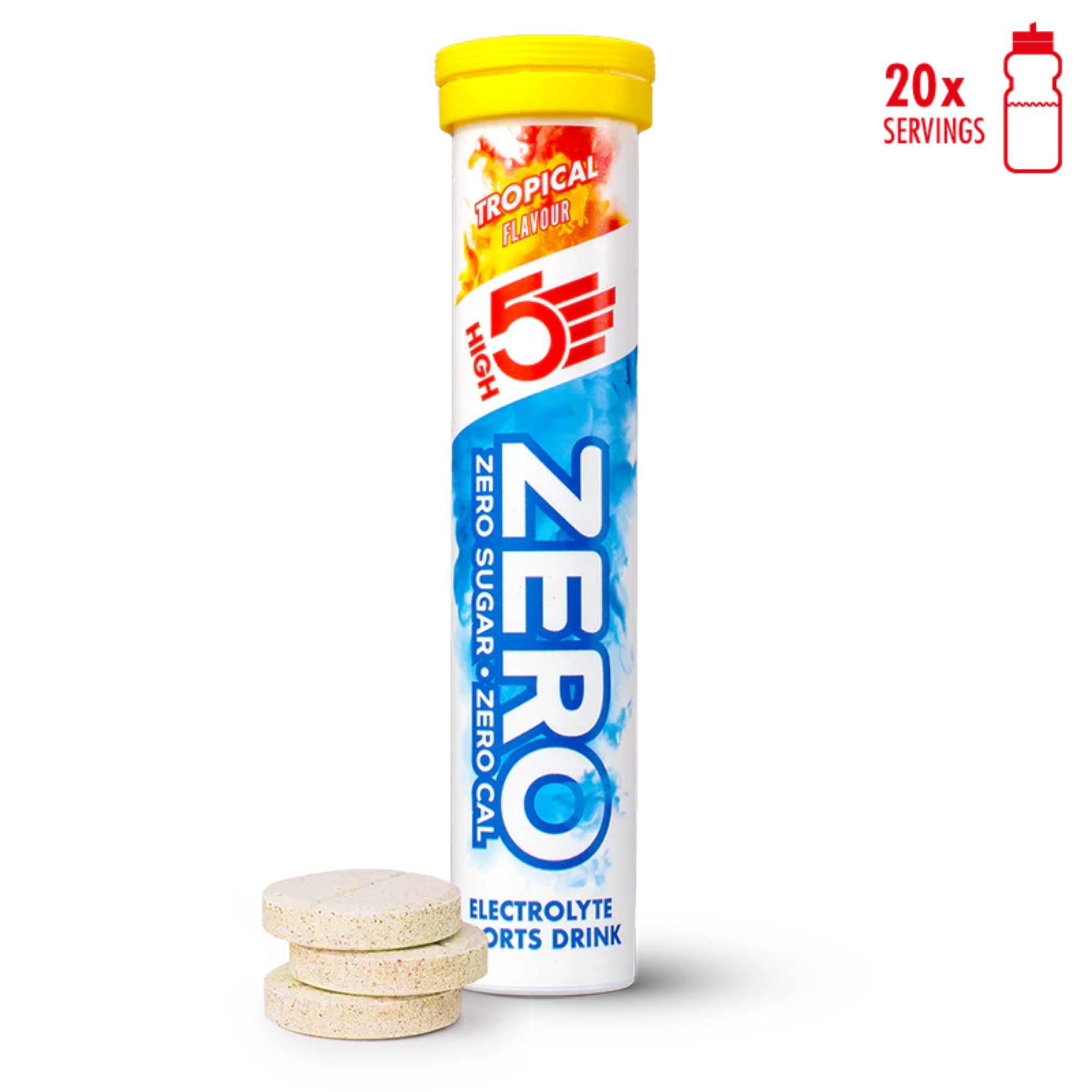 HIGH5 ZERO Tropical | elektrolyten bruistabletten