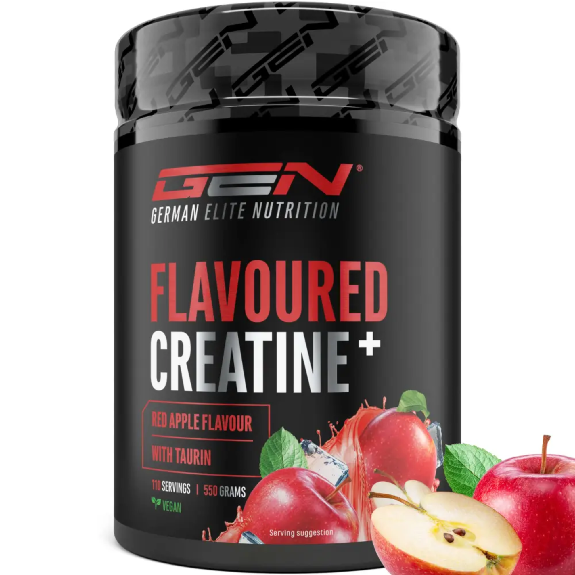Flavoured Creatine+ (Creatinmonohydrat & Taurin) | 550 g | German Elite Nutrition
