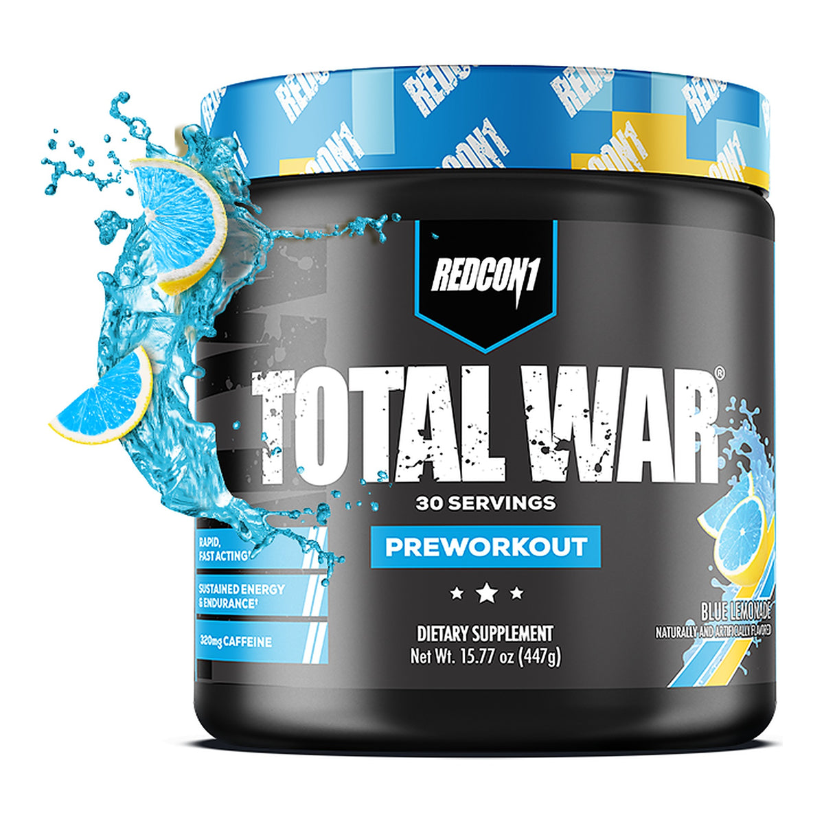 Total War Pre-Workout Blue Lemonade - Redcon1