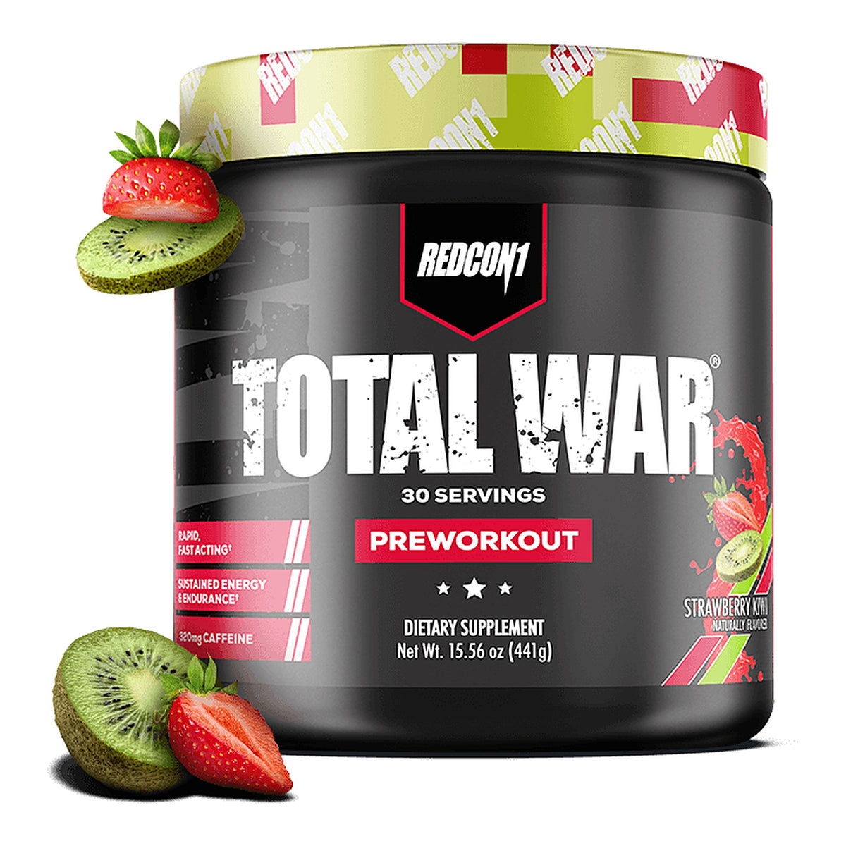 Total War Pre-Workout Strawberry Kiwi - Redcon1