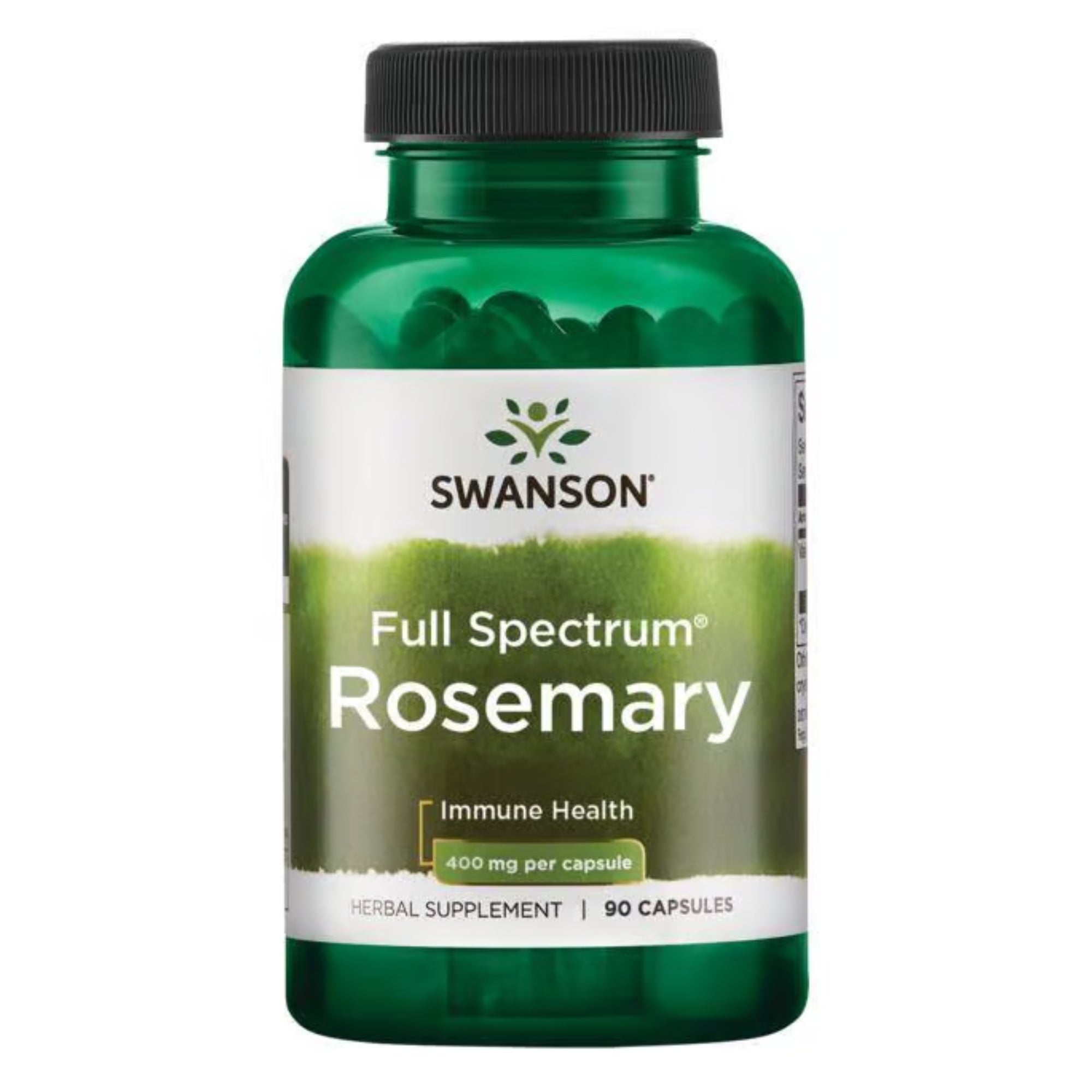 Rozemarijnblad (Rosmarinus officinalis) 400mg | 90 Capsules | Swanson