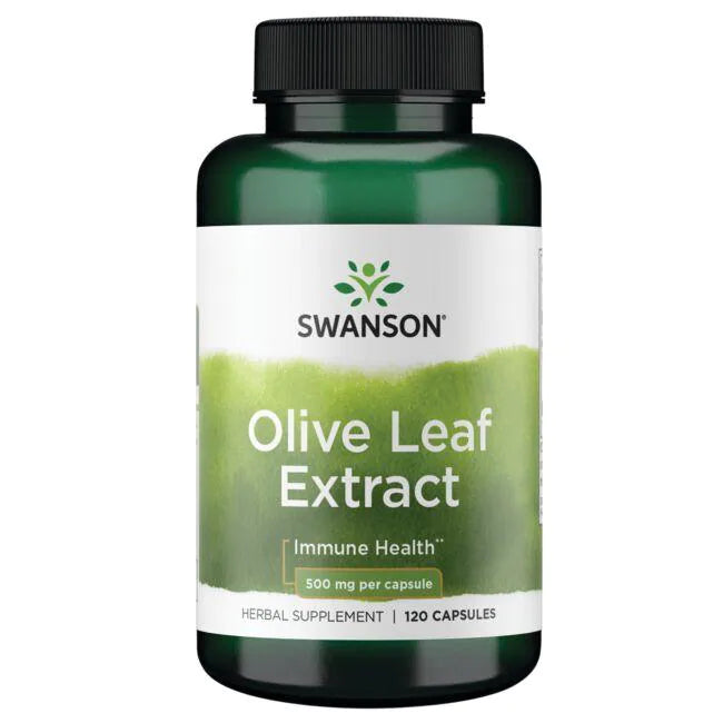 Olijfblad extract 500mg | 20% oleuropeïne | Swanson