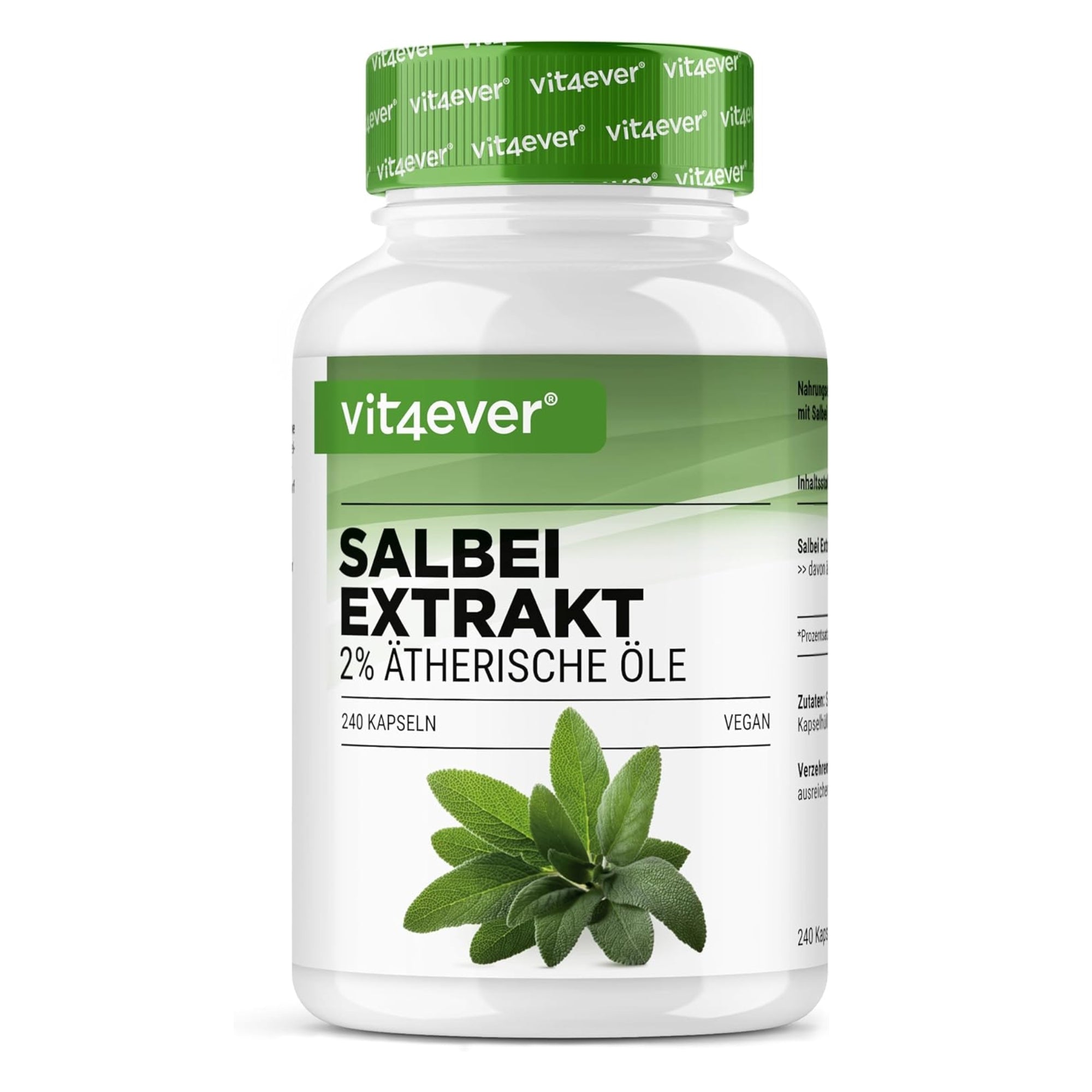 Salie-extract | 240 capsules | Vit4ever