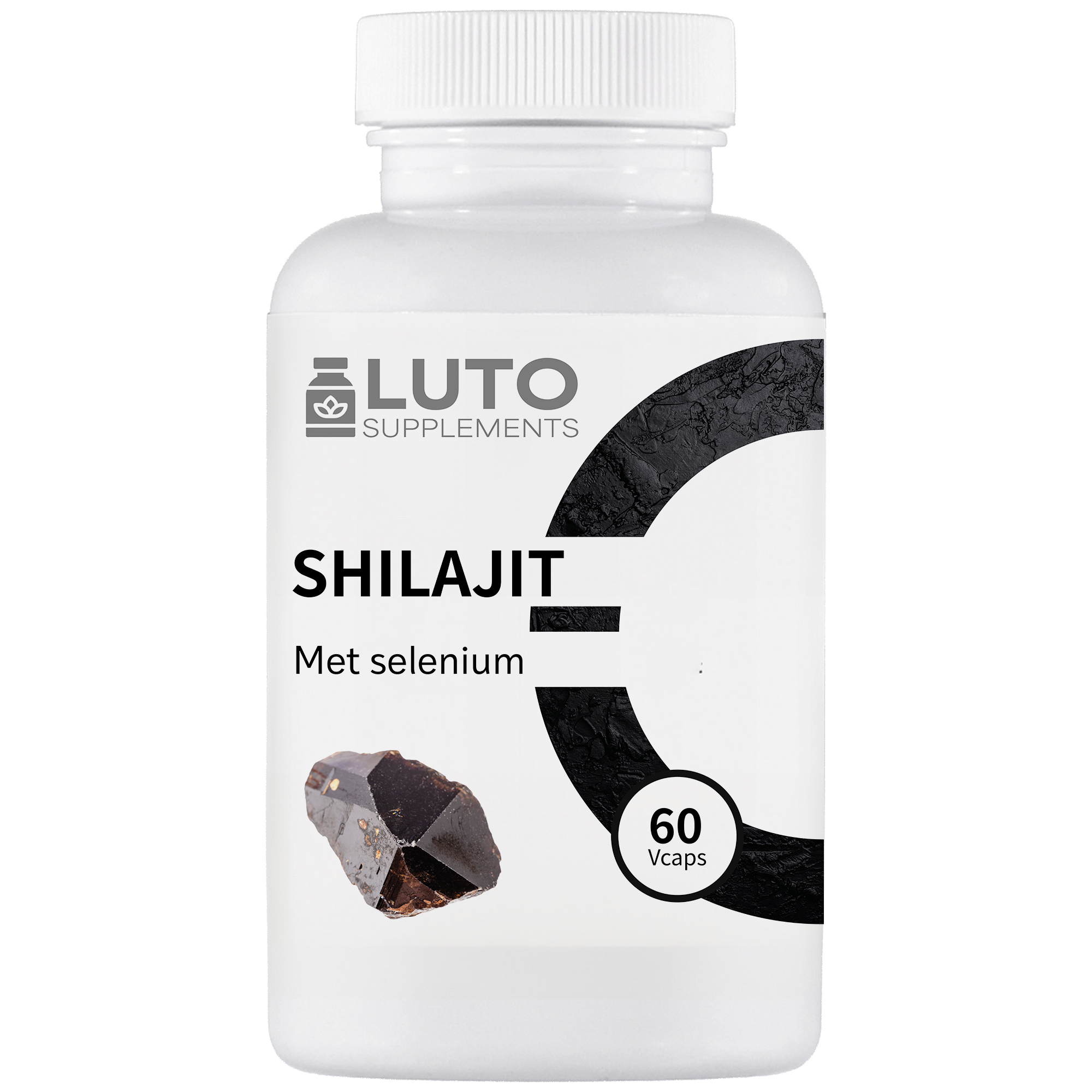 Shilajit (Shilajit) met Selenium | 60 plantaardige capsules | LUTO Supplements
