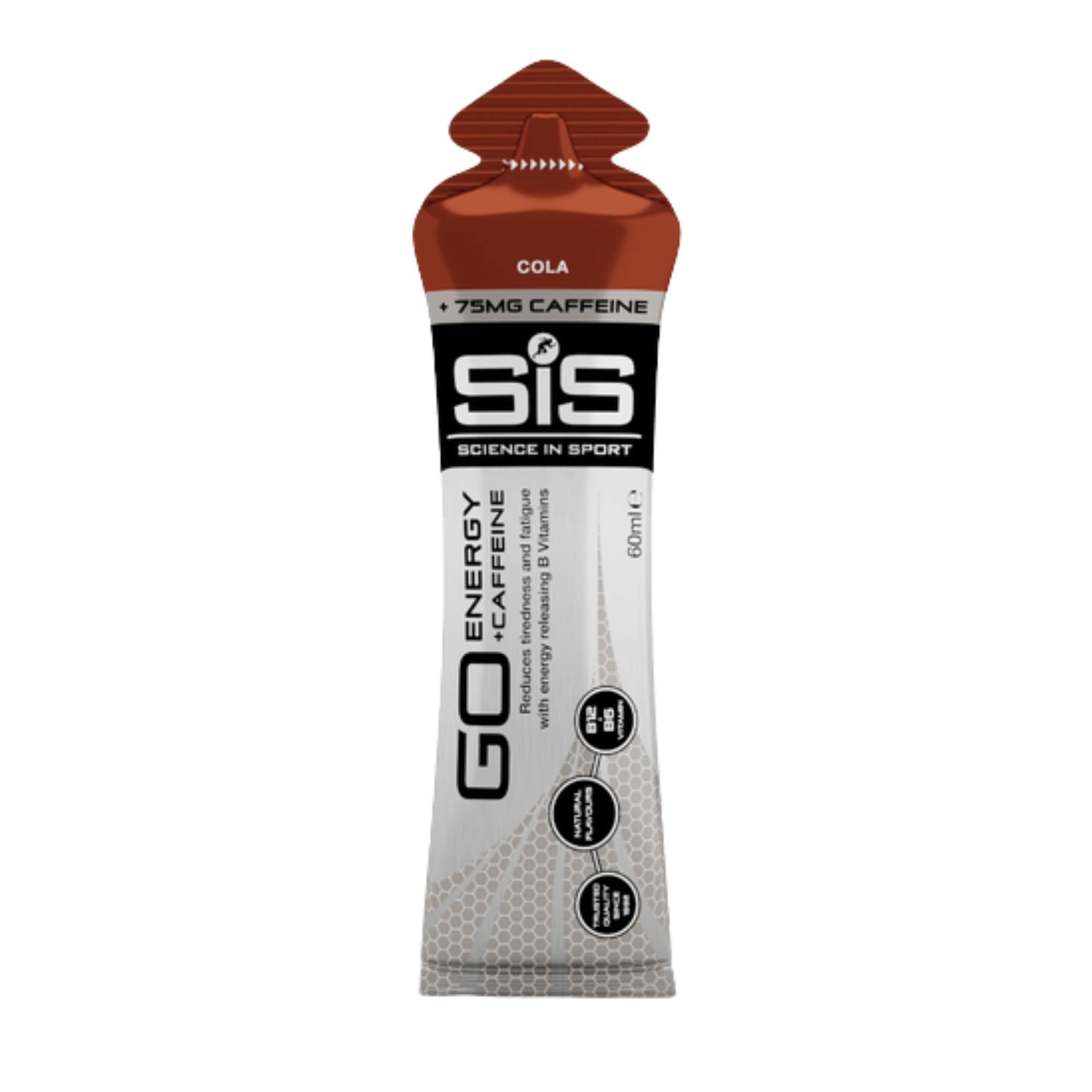 SiS Go Isotonic Energygel + Cafeïne - Cola - 1 x 60ml