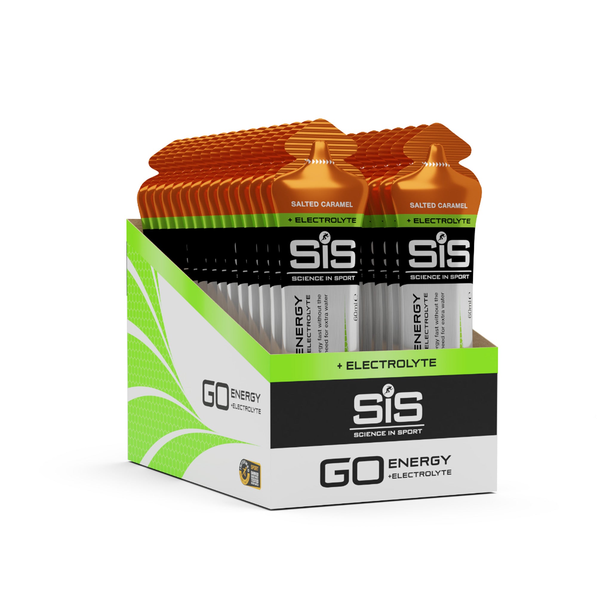 SiS GO Energy + Electrolyte Sport Gels