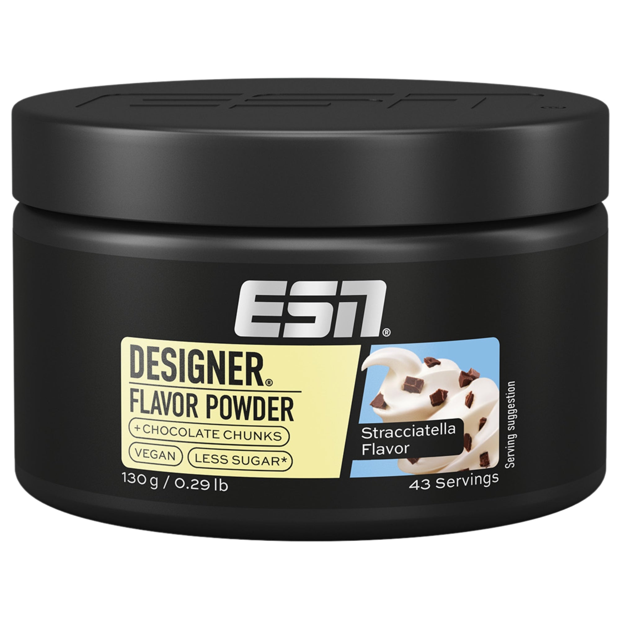 ESN Designer Flavor Powder Stracciatella | 130g | 43 Porties