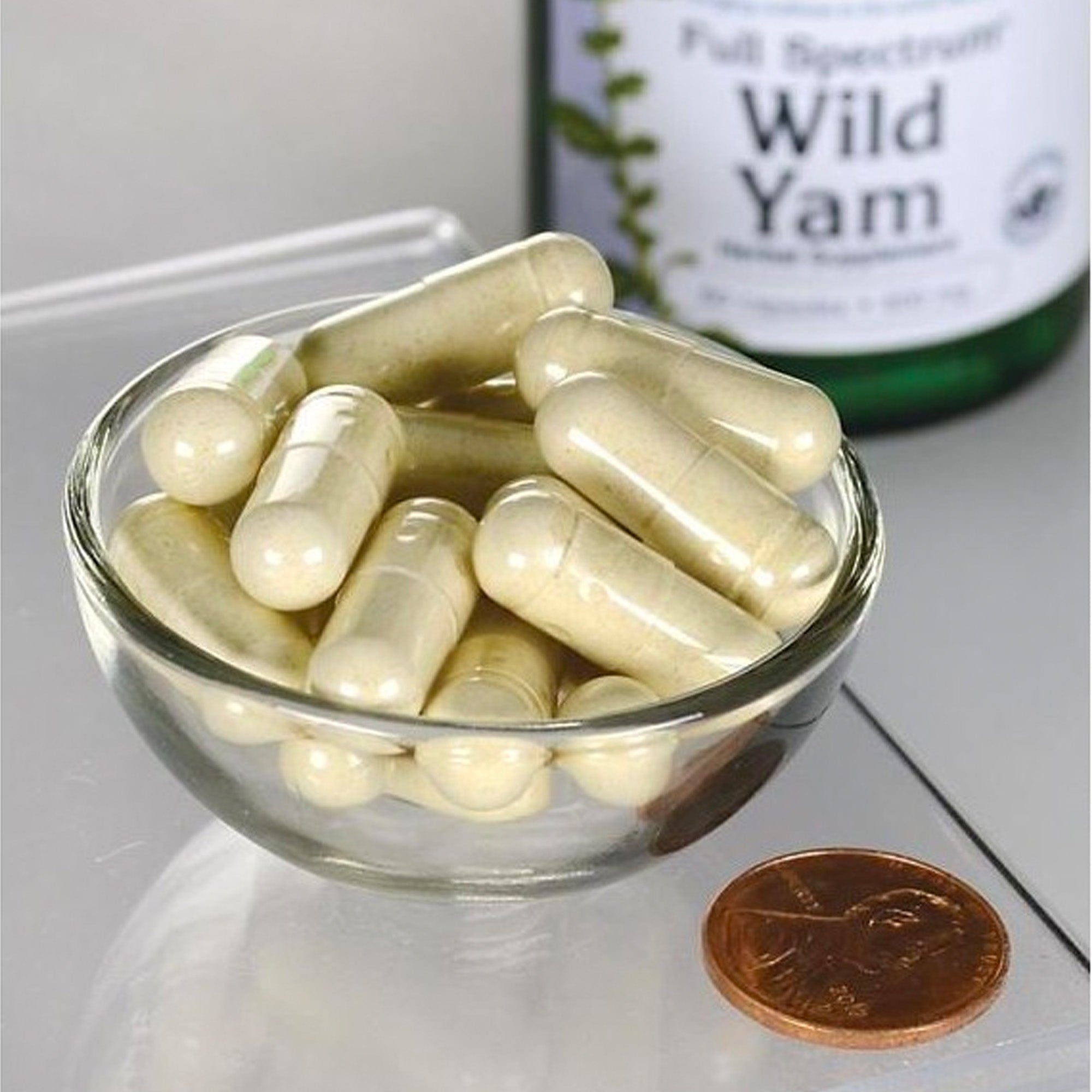 Full Spectrum Wild Yam 400mg | 60 capsules | Swanson