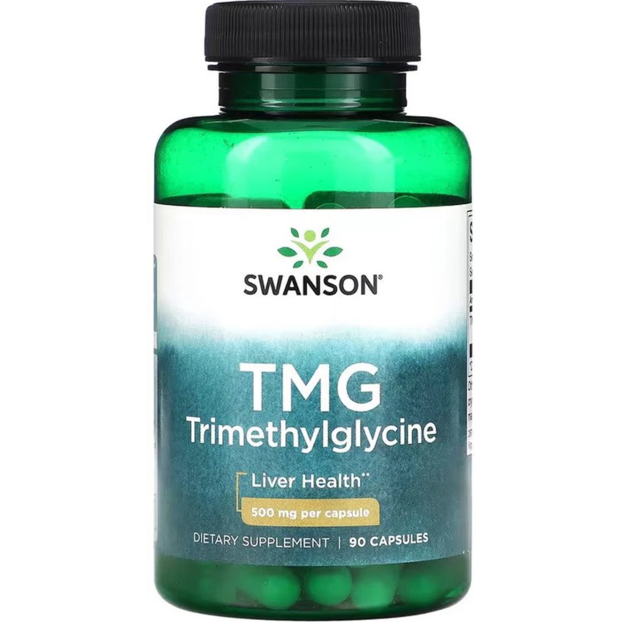 TMG (Trimethylglycine) 500mg | 90 Capsules | Swanson