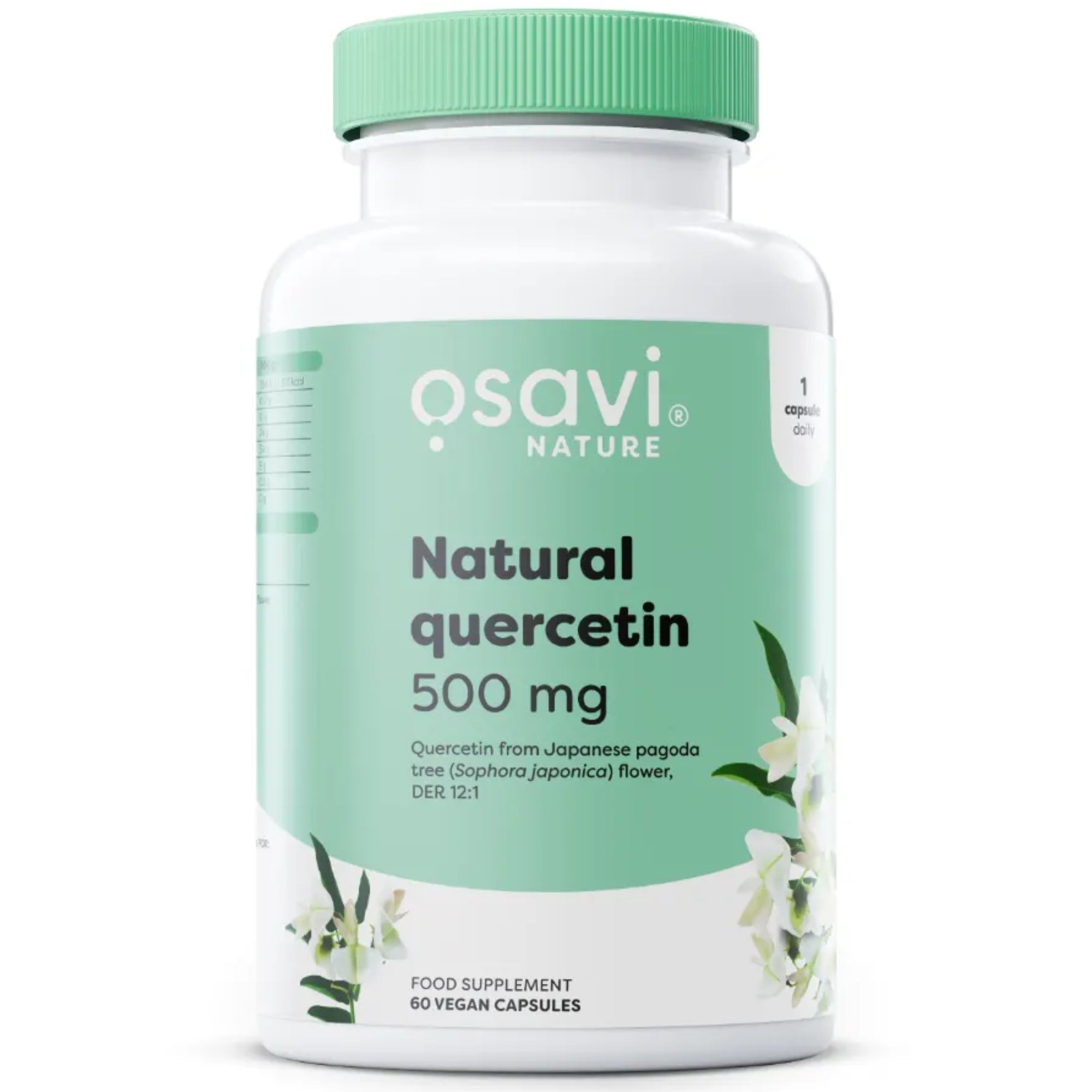 Natuurlijke Quercetine 500mg | 120 Vegan Capsules | Osavi