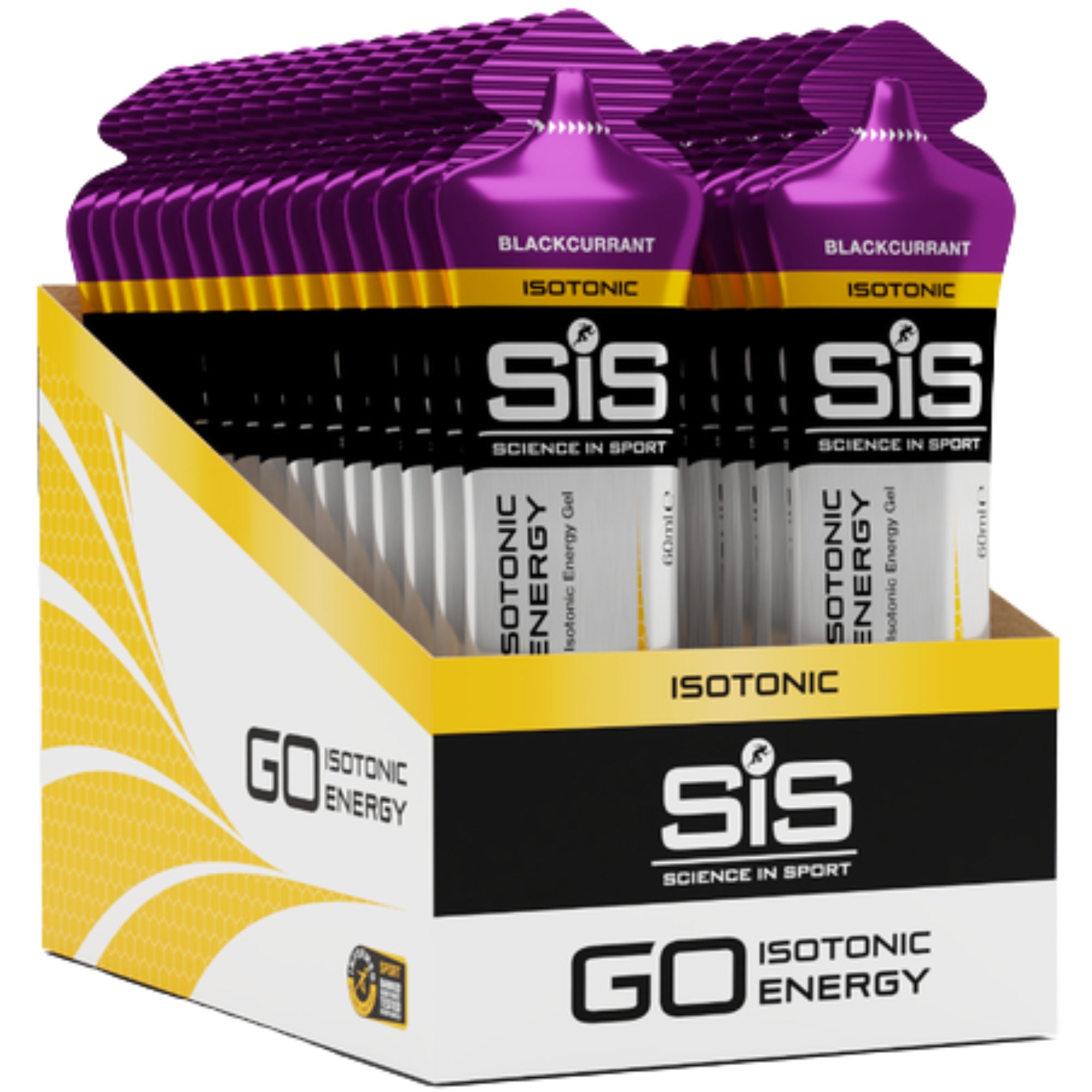 SiS Go Isotonic Energy Gel | Blackcurrant