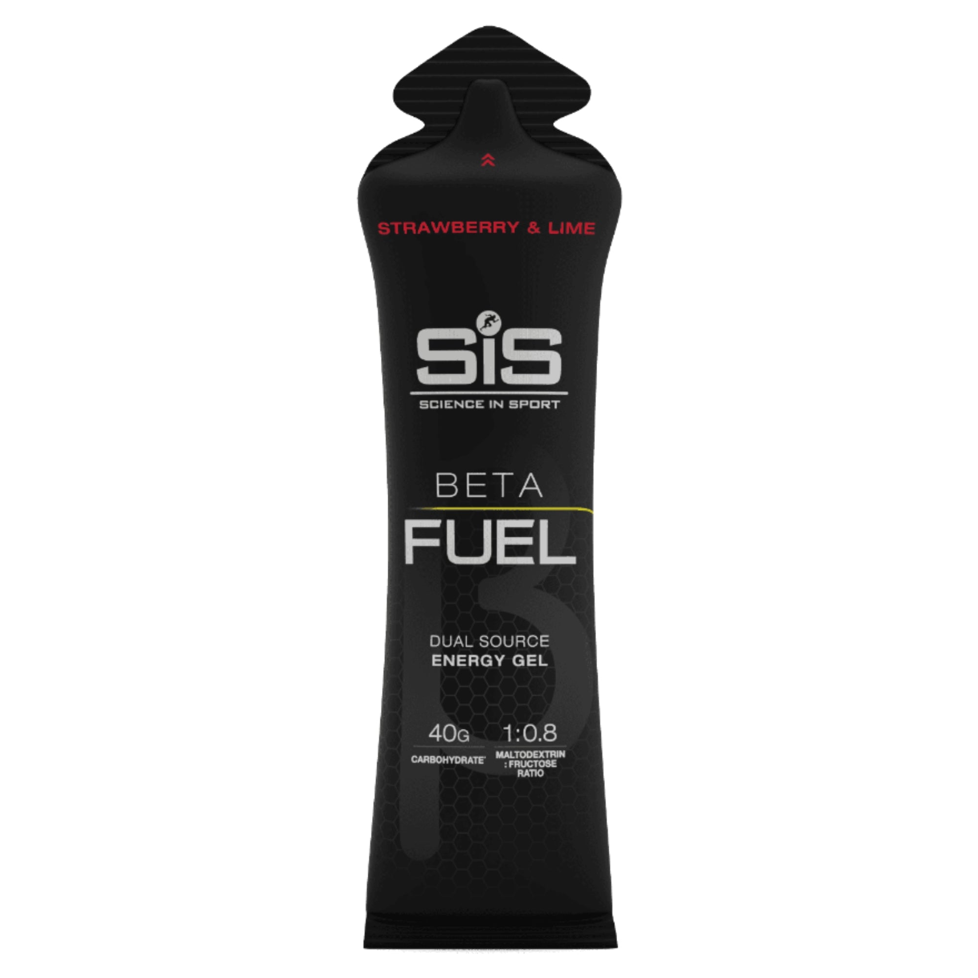 SiS Beta Fuel Gel Strawberry & Lime 1 stuk sachet #Inhoud_1_stuk