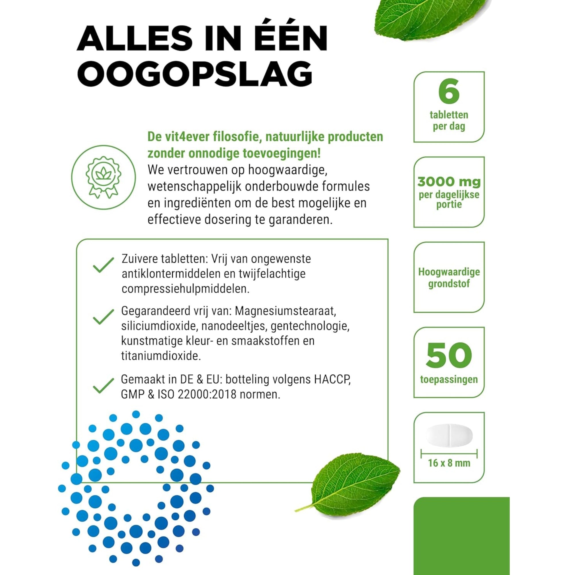 Rinderkollagen 3000 mg | 300 Tabletten | Typ 1, 2 &amp; 3 | Vit4ever