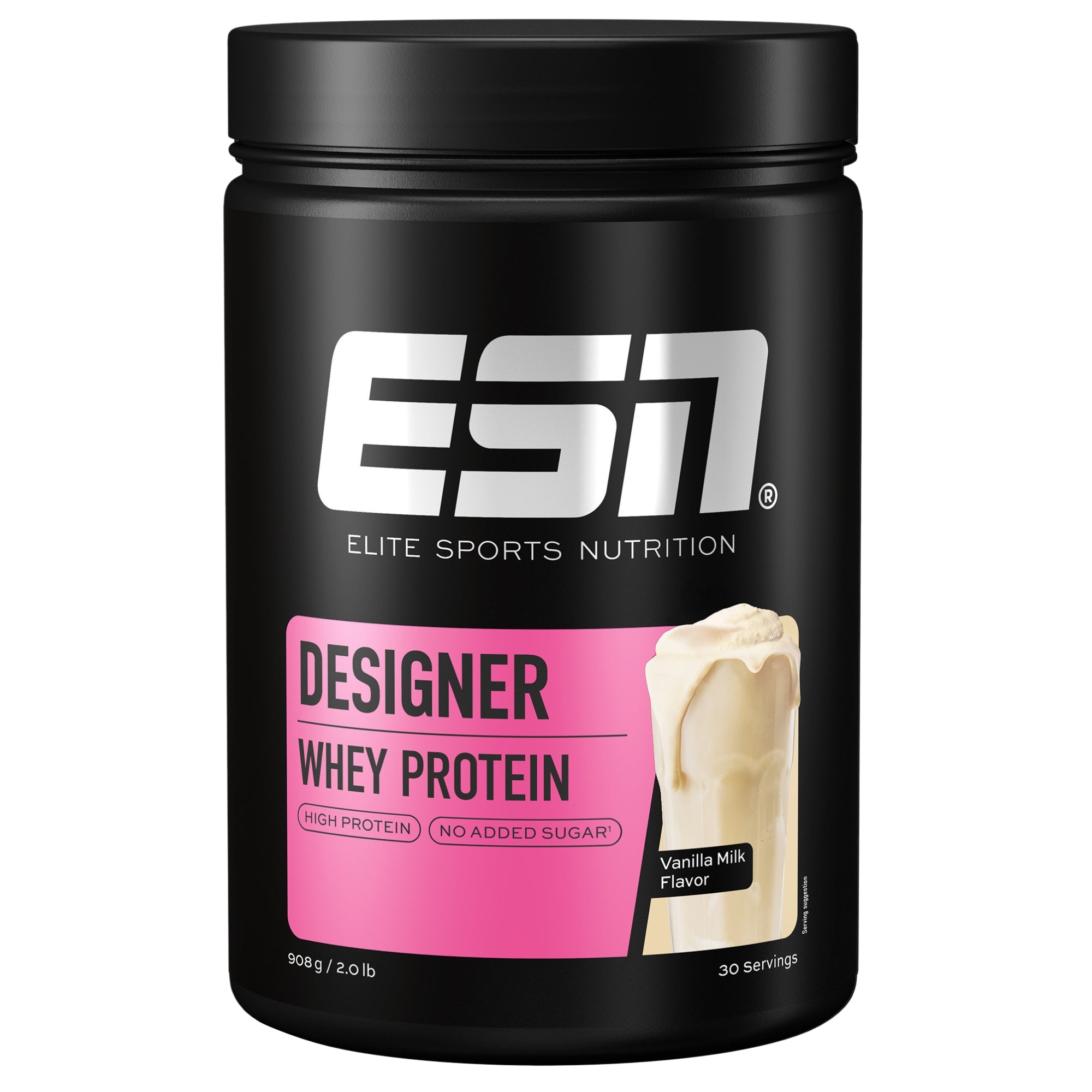 Designer Whey Protein Vanille Melk | 908 gram | ESN