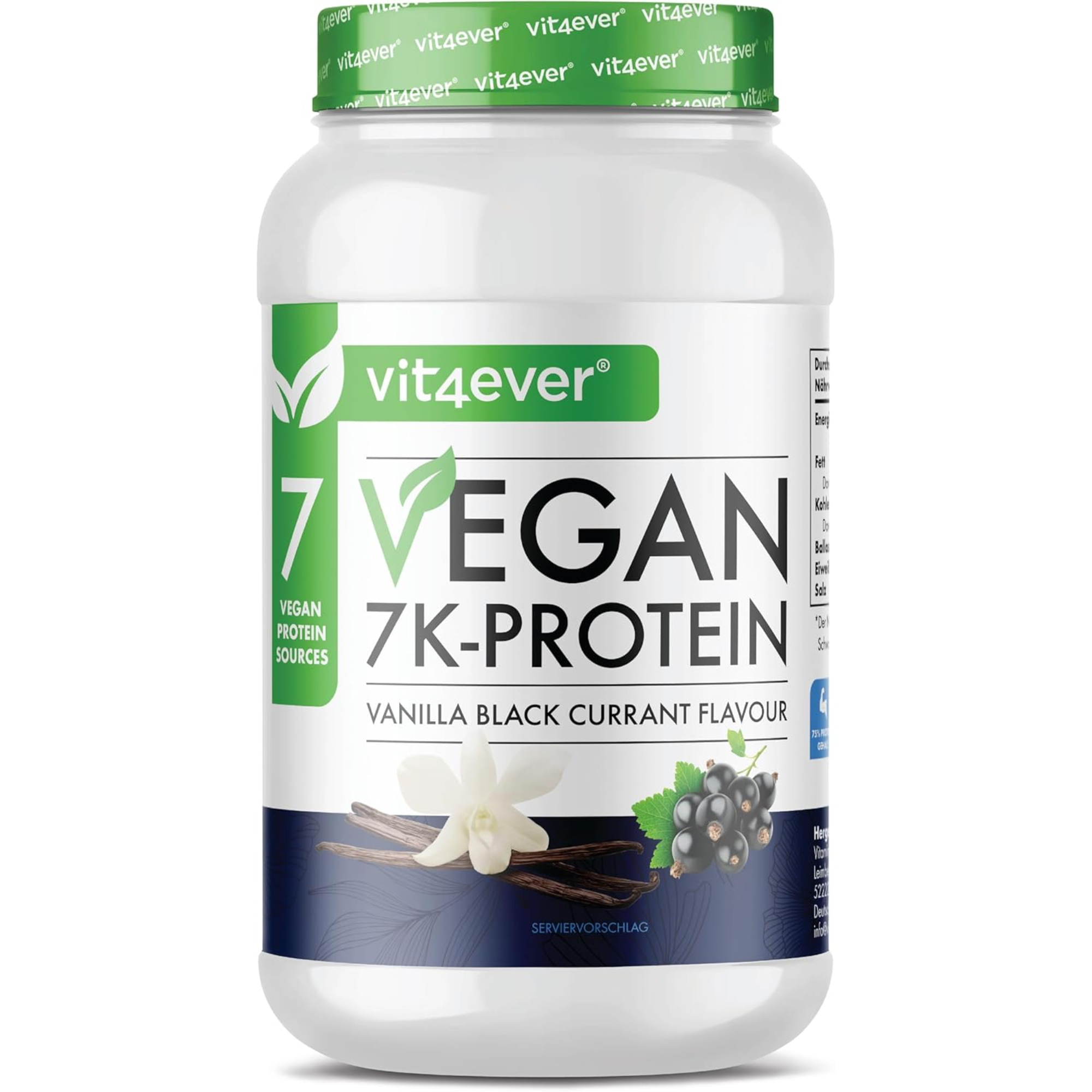 Veganes Proteinpulver 7K | 1KG | Vit4ever