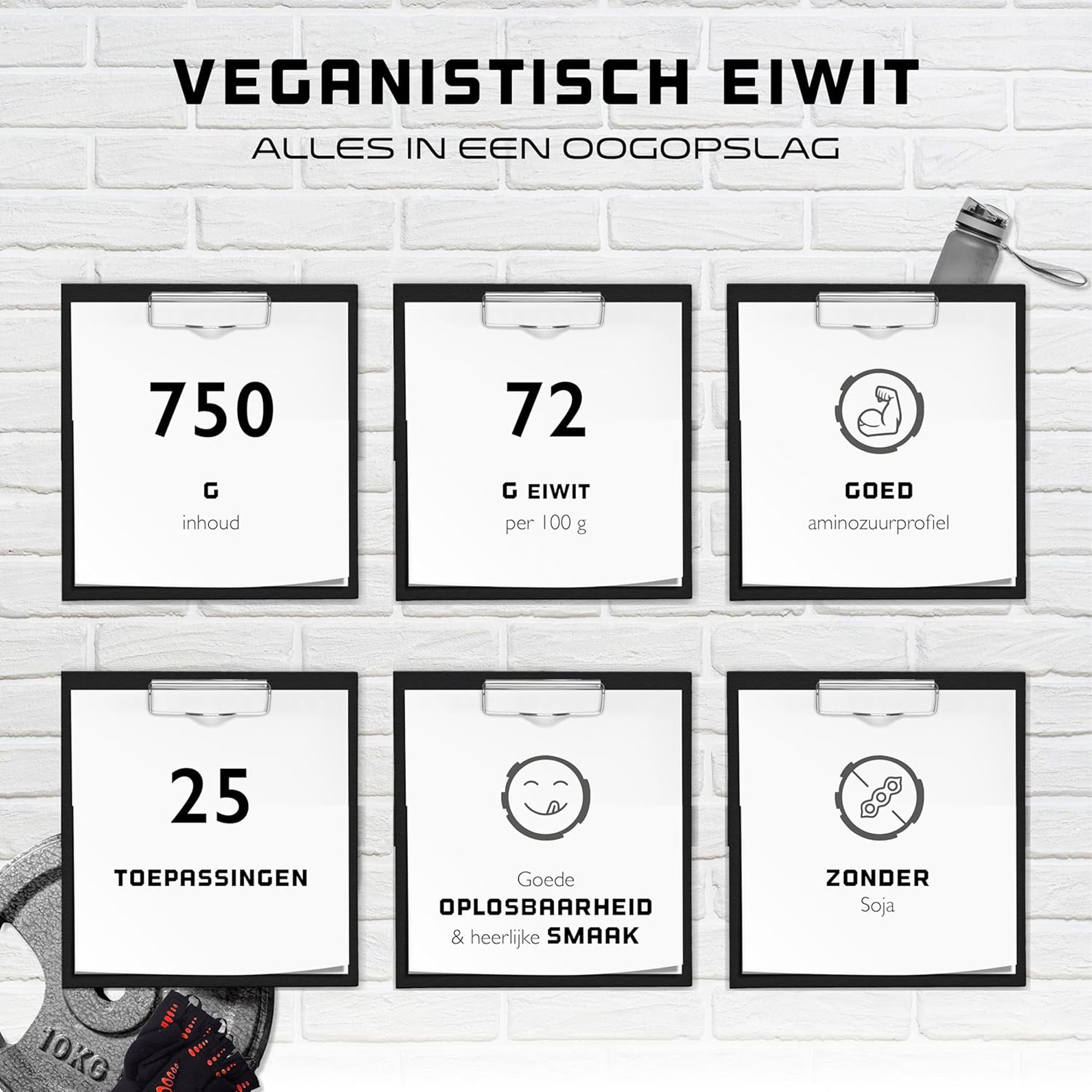 Vegan 4K Eiwitpoeder | 750g | German Elite Nutrition
