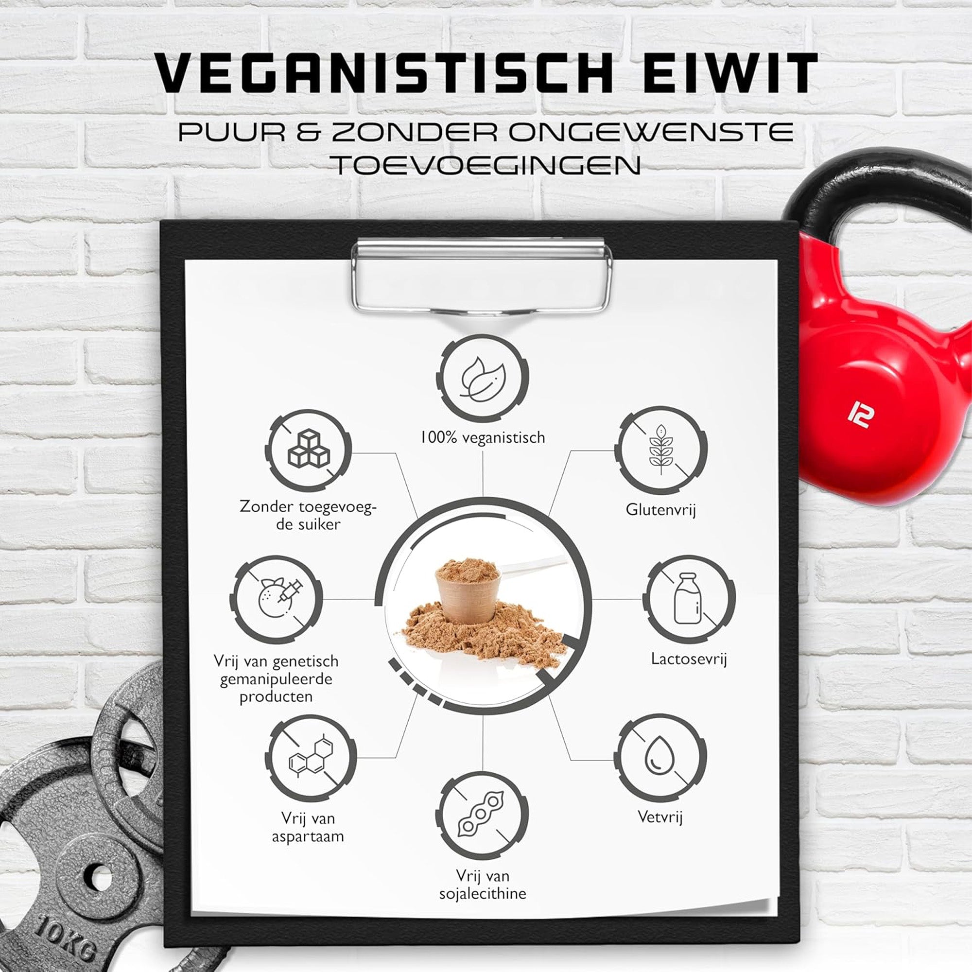 Vegan 4K Eiwitpoeder | 750g | German Elite Nutrition