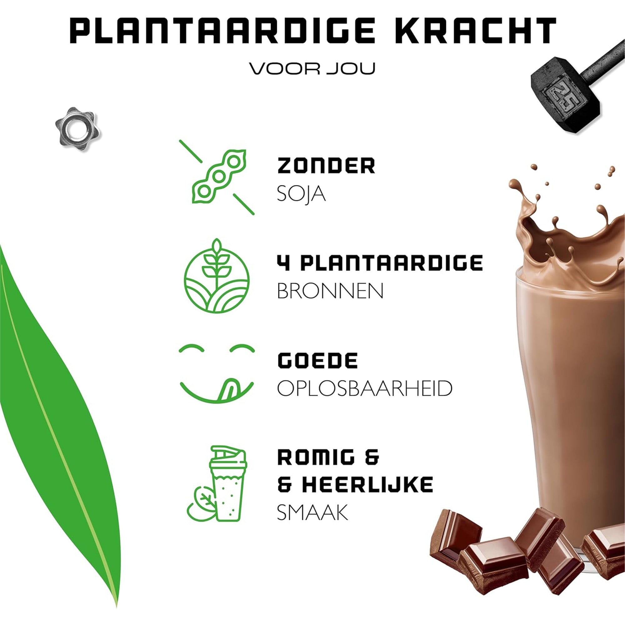 Vegan 4K Eiwitpoeder | 750g | German Elite Nutrition