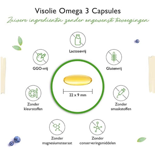 Omega 3 Visolie Triglyceride Vorm | 420 Capsules | Vit4ever