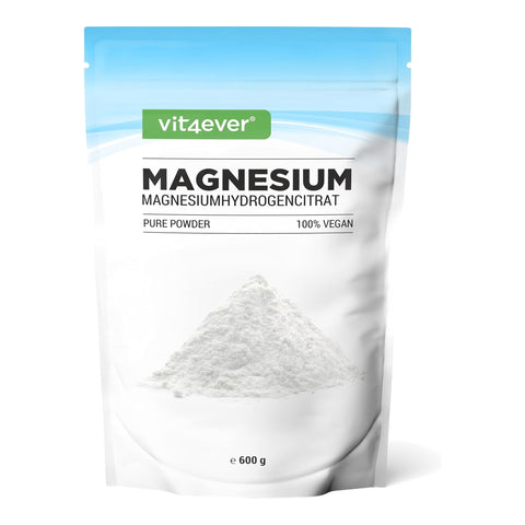 Magnesium citraat Poeder | 600g | Vit4ever
