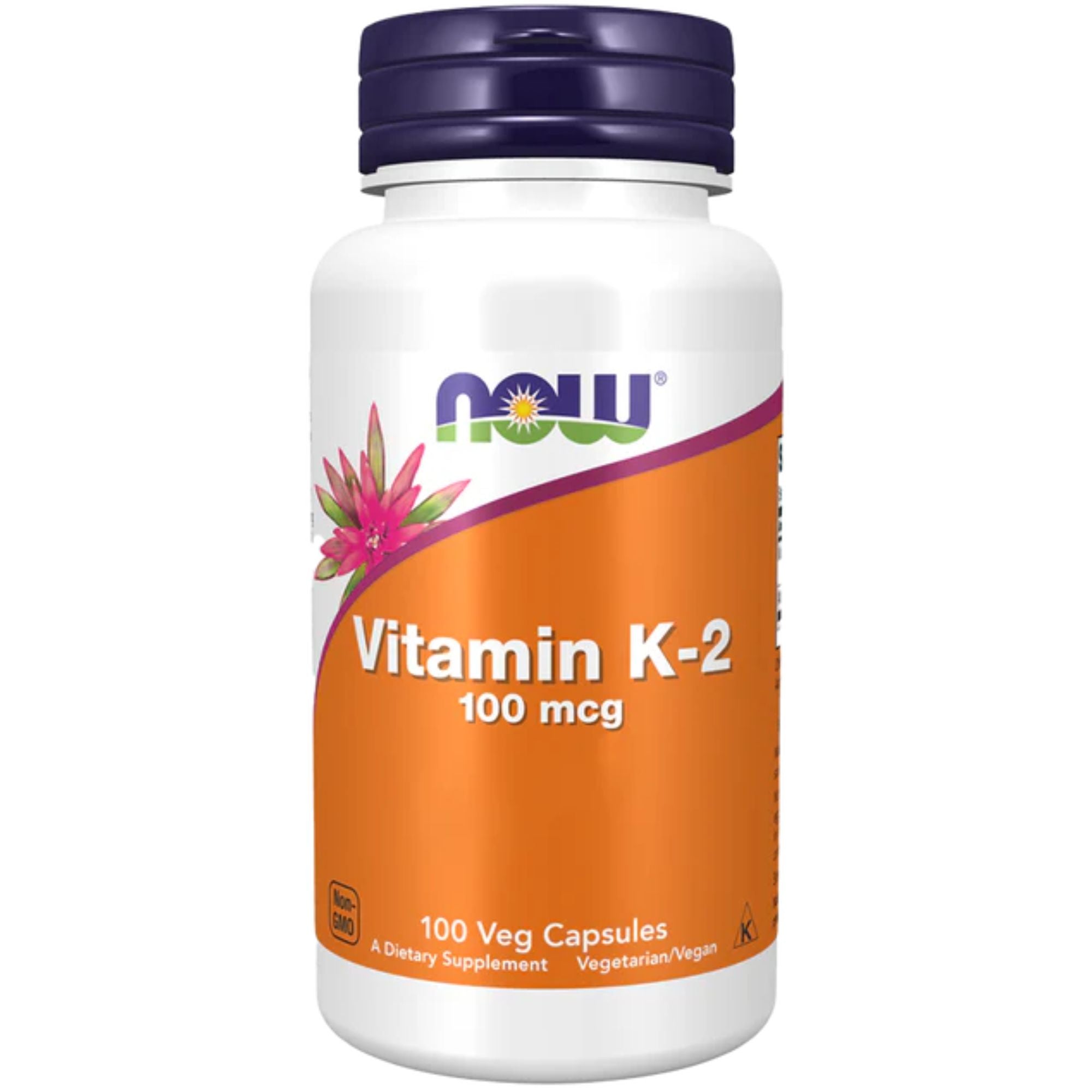 Vitamine K2 | 100 Vcapsules | 100mcg | Now Foods