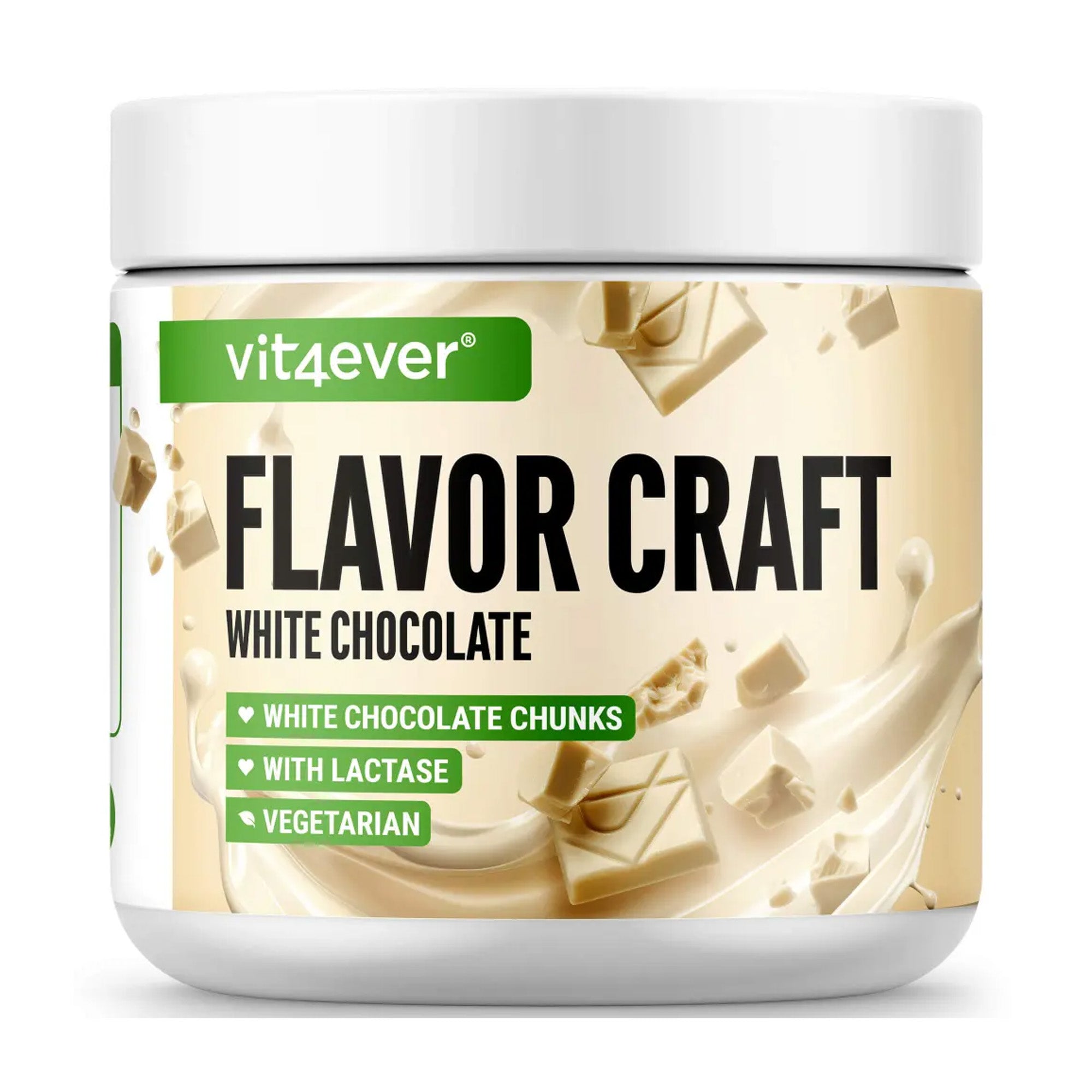 Witte chocolade smaak voor de kwark van vit4ever